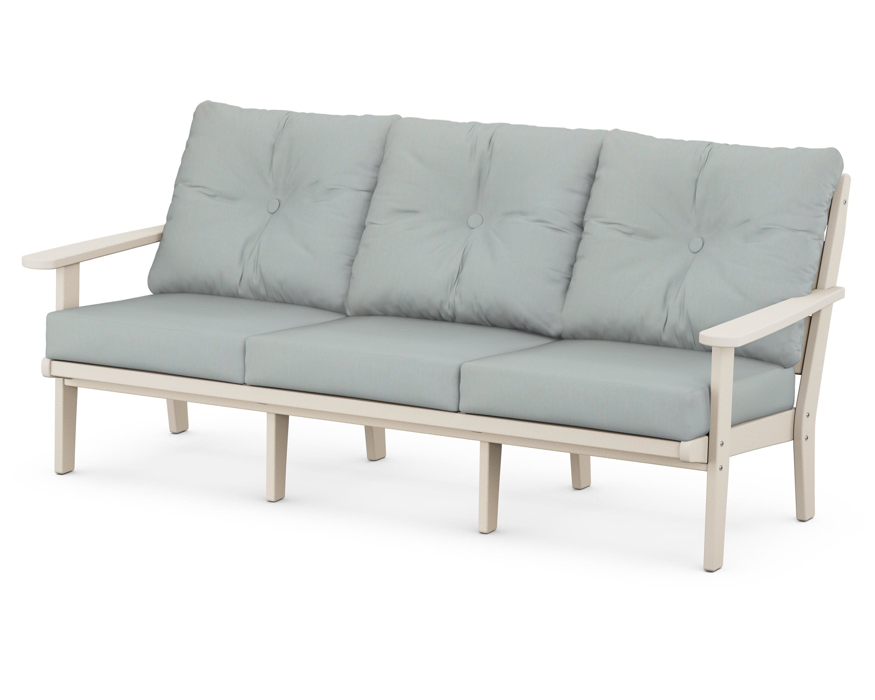 Lakeside Deep Seating Sofa in Sand / Spa