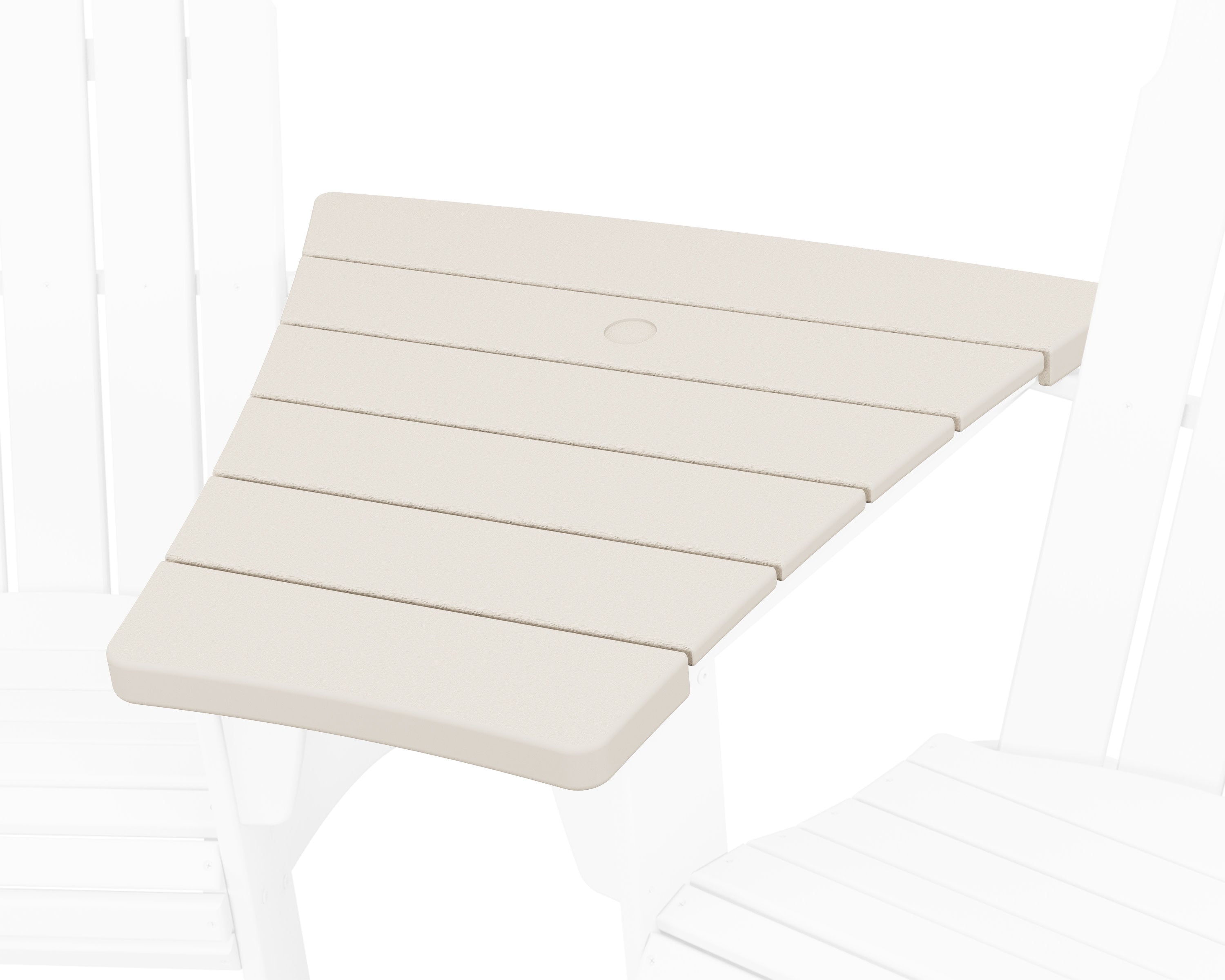 600 Series Angled Adirondack Connecting Table in Sand