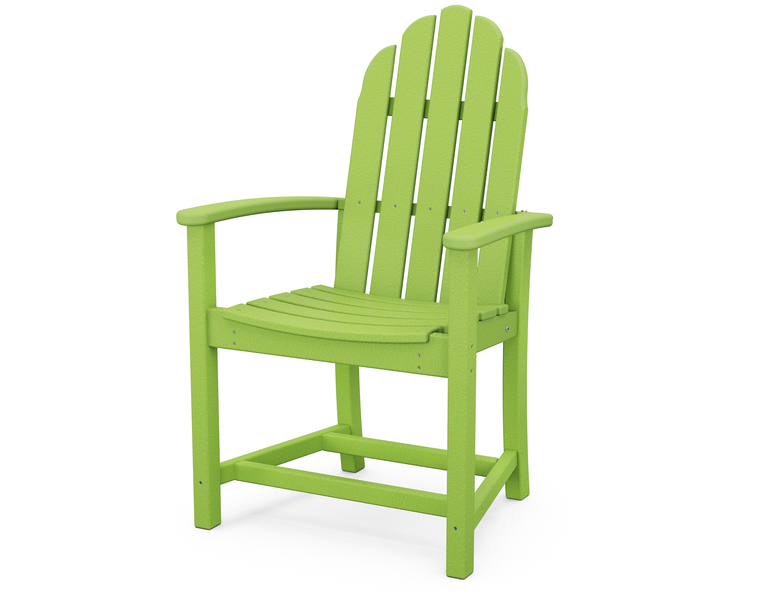 Classic Adirondack Dining Chair in Lime