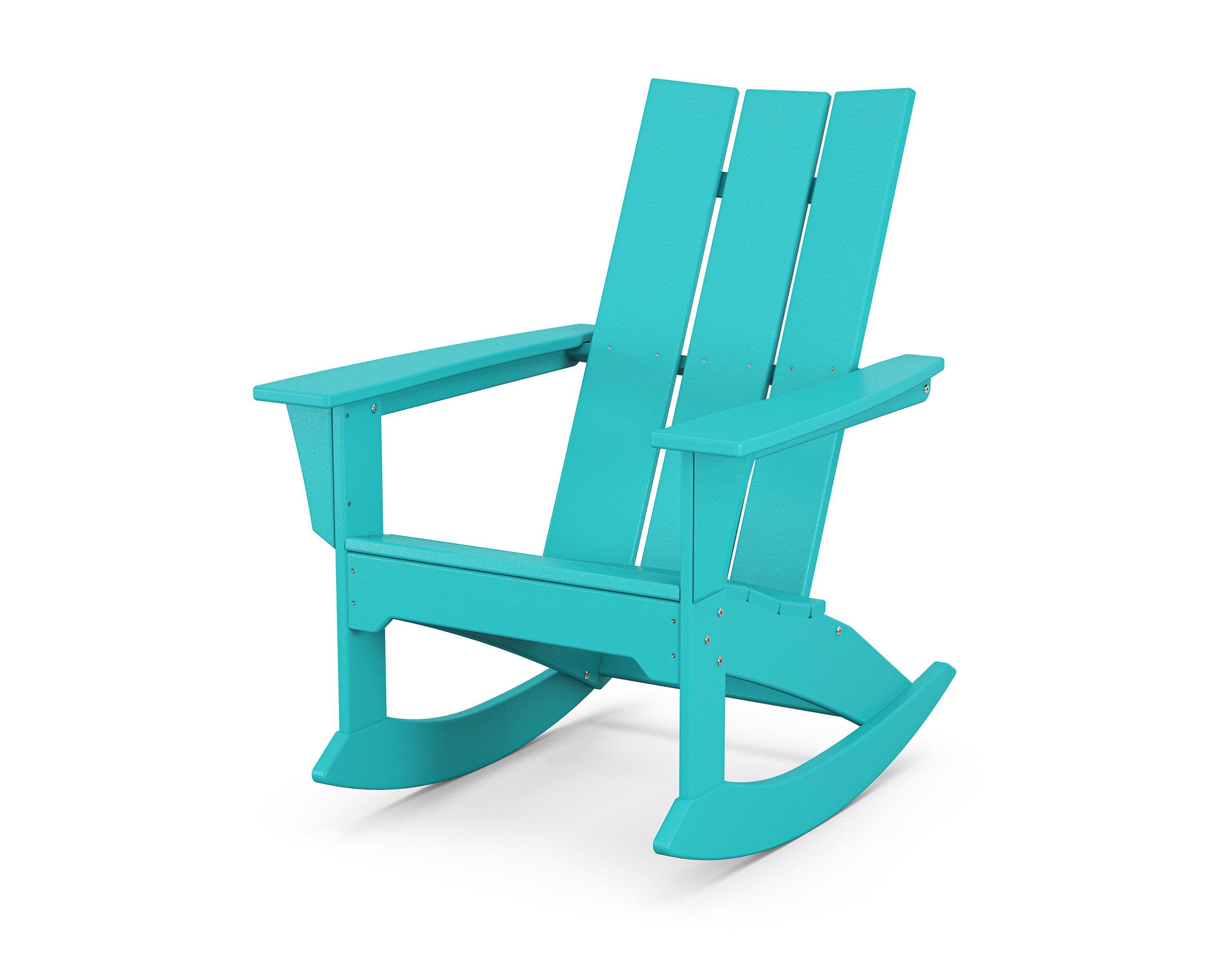 Modern Adirondack Rocker in Aruba