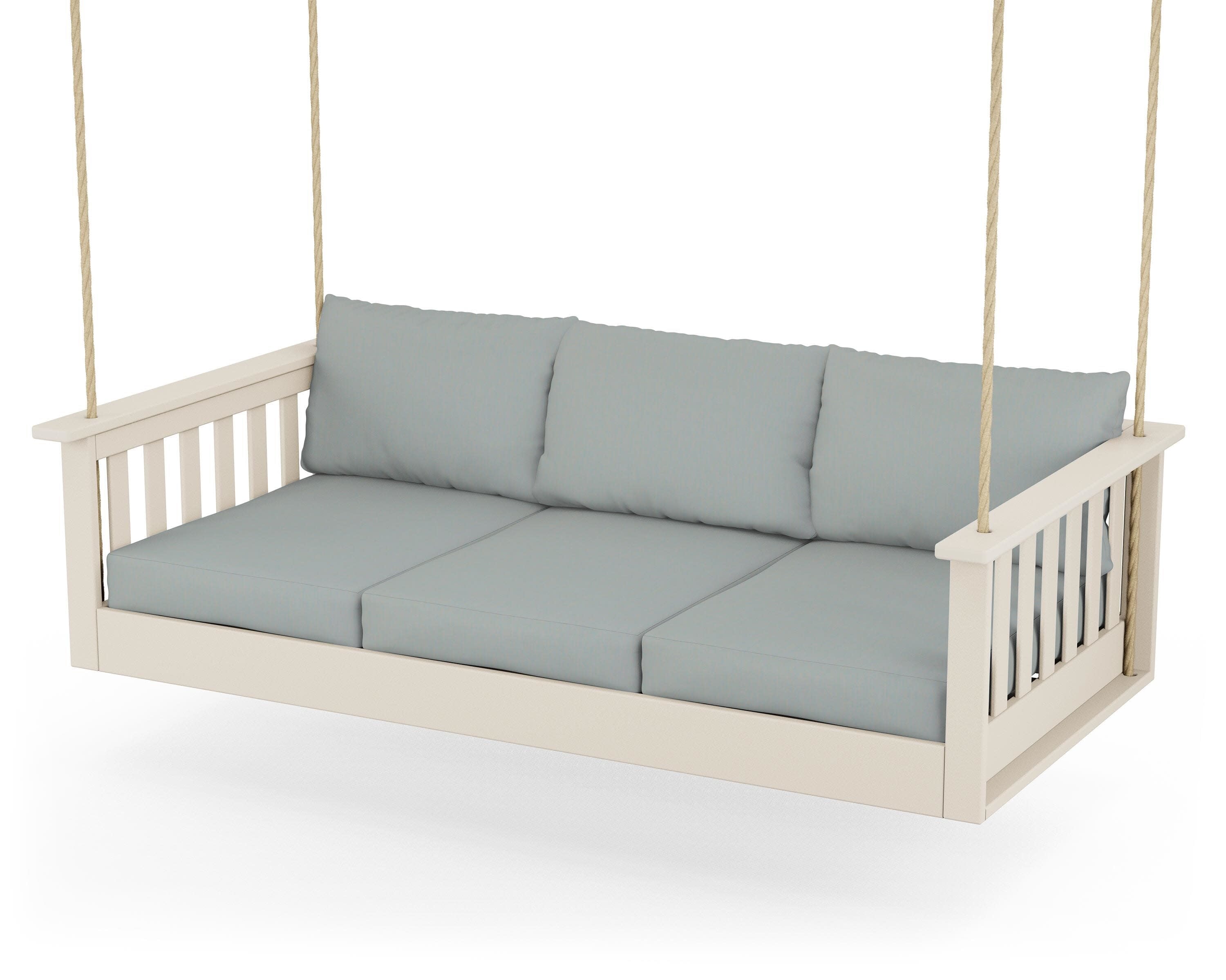 Vineyard Daybed Swing in Sand / Spa