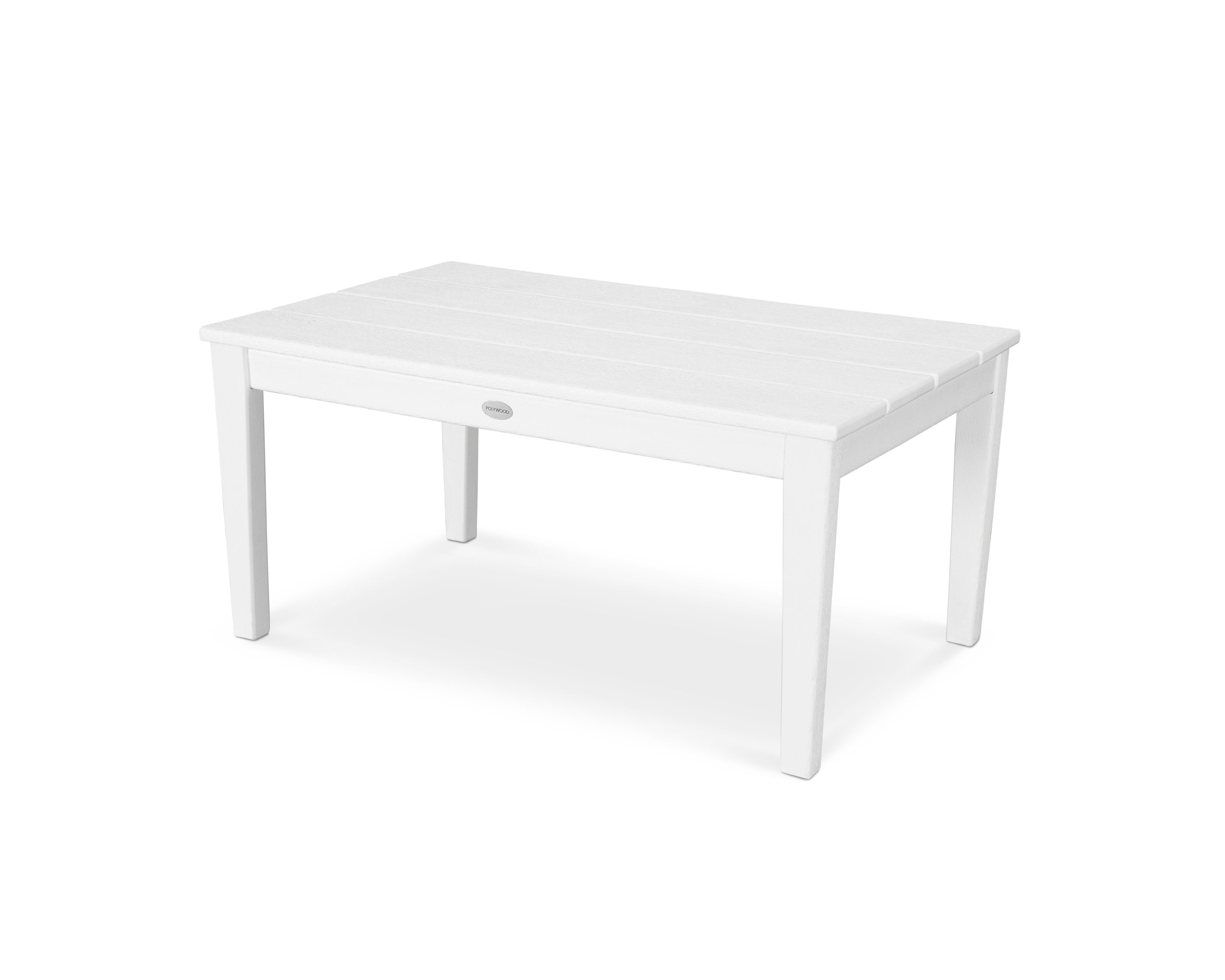 Newport 22" x 36" Coffee Table in Vintage White
