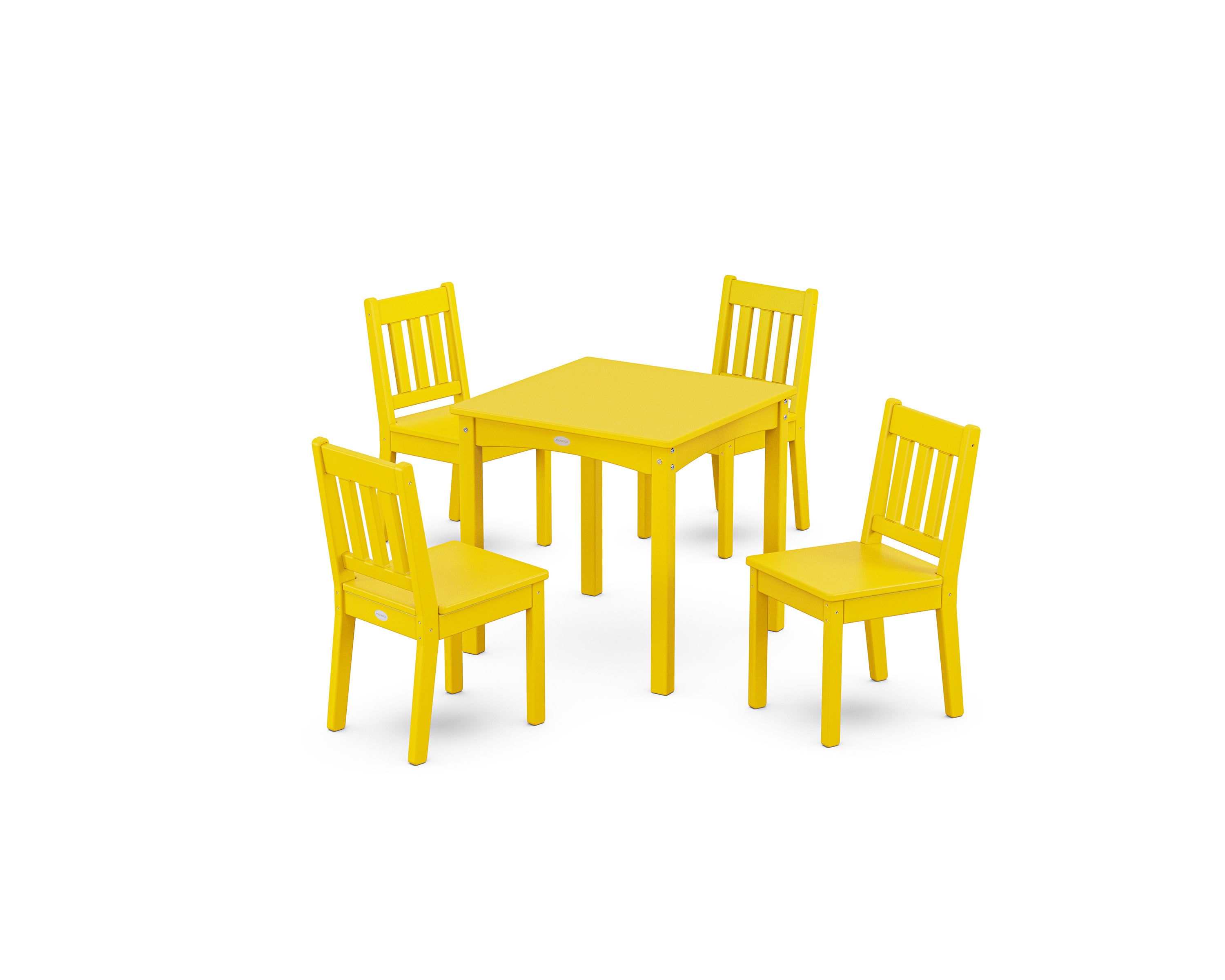 Vineyard Kids 5-Piece Dining Set in Lemon