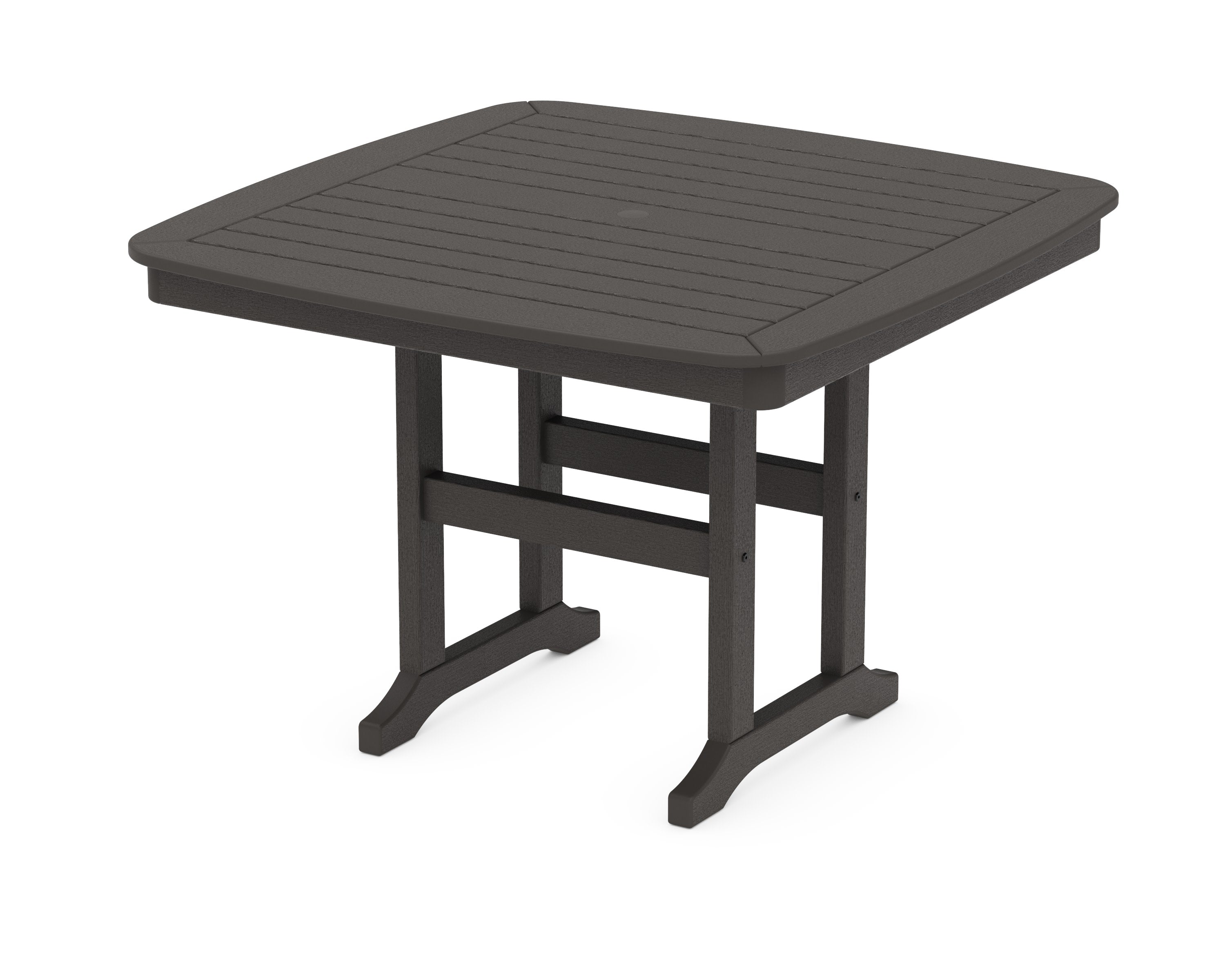 Nautical 44" Dining Table in Vintage Coffee