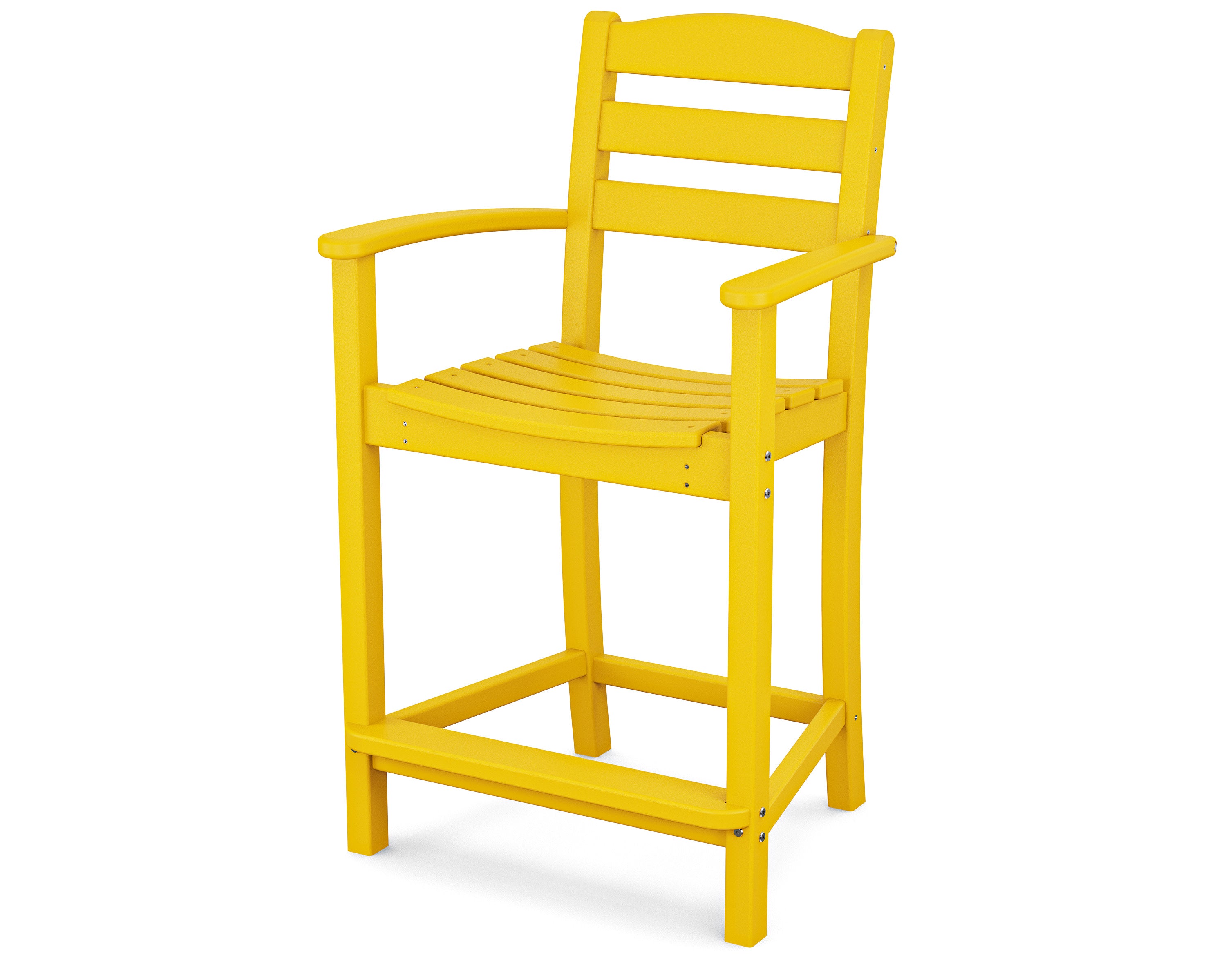 La Casa Caf Counter Arm Chair in Lemon