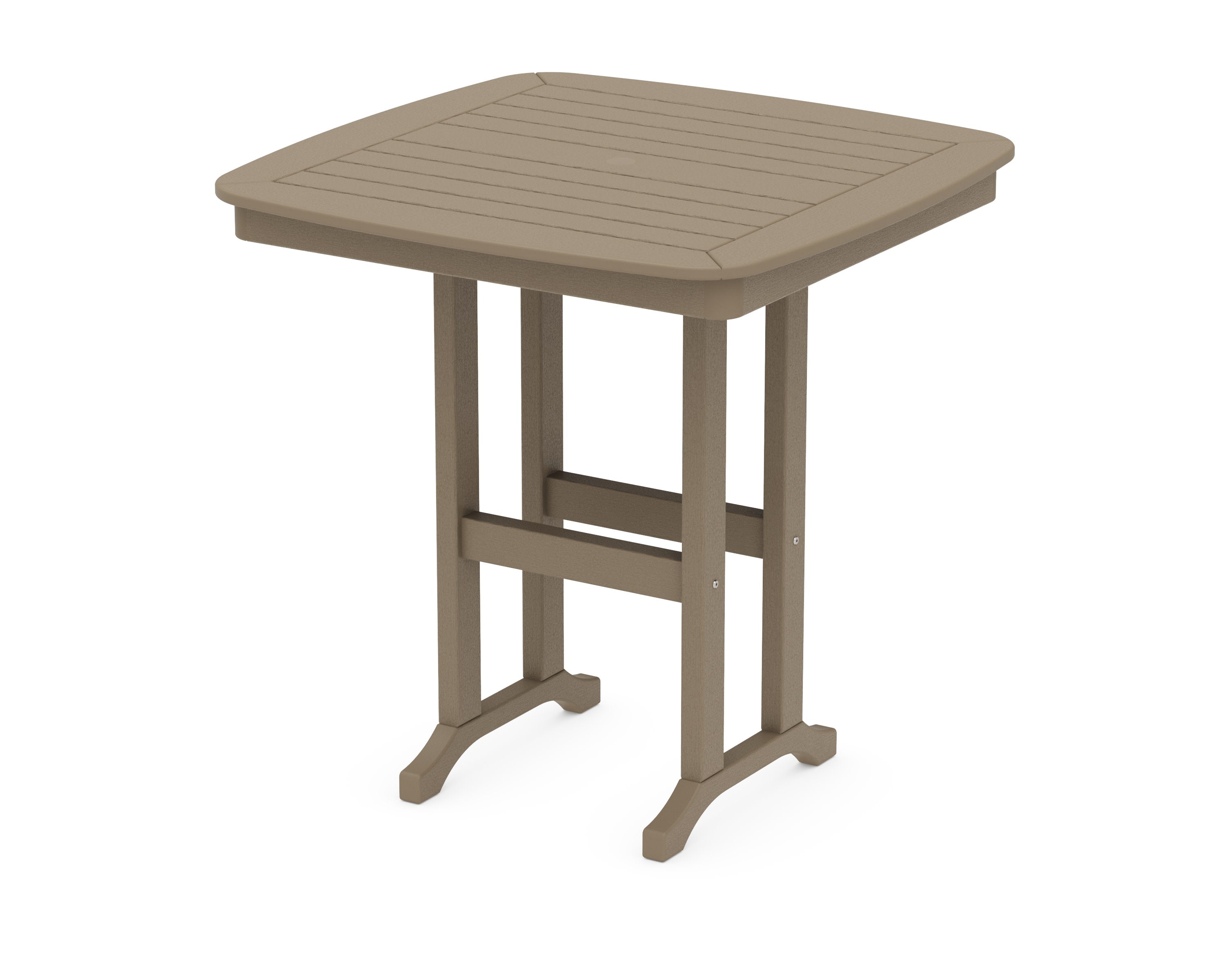 Nautical 37" Counter Table in Vintage Sahara