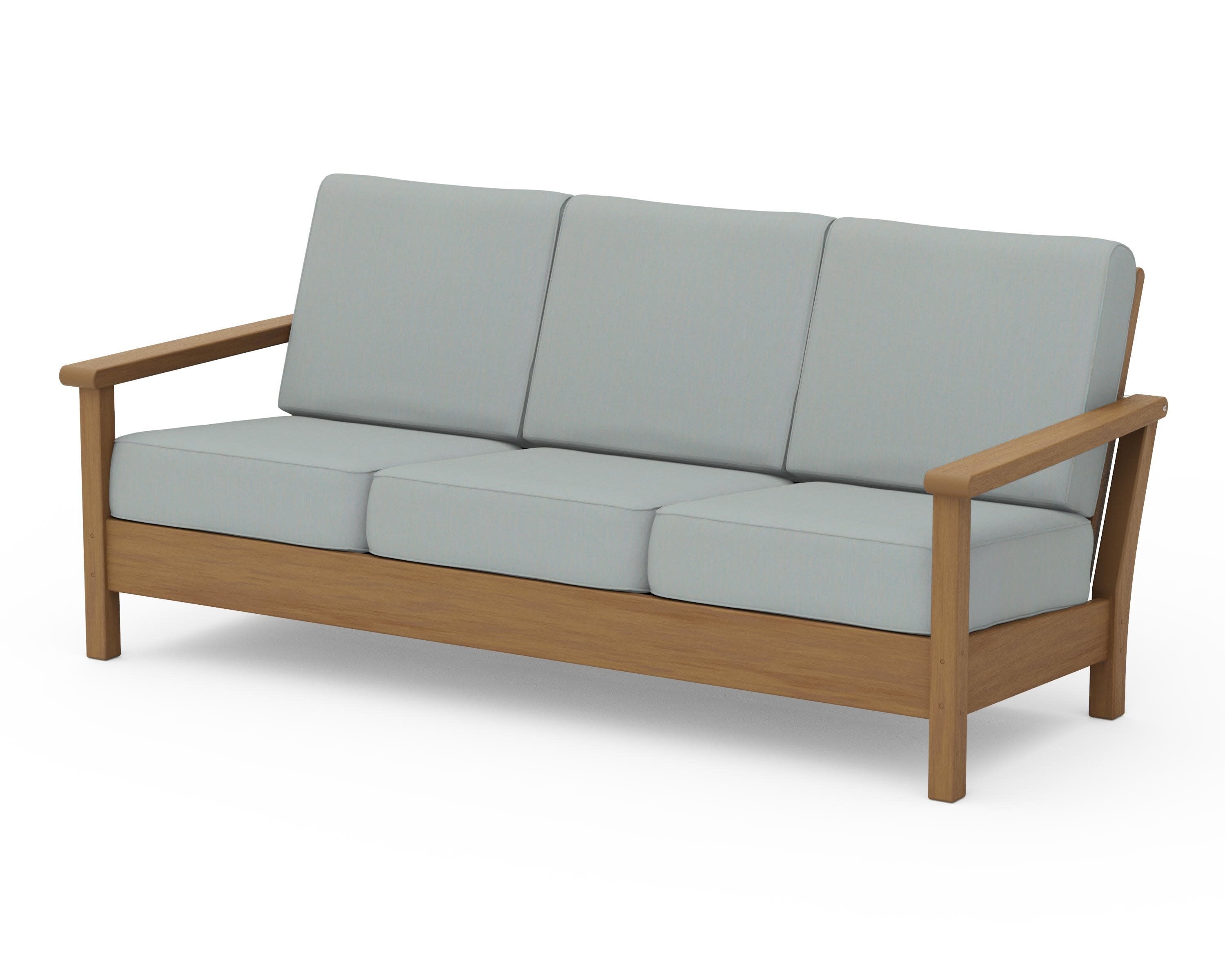Harbour Deep Seating Sofa in Natural / Spa