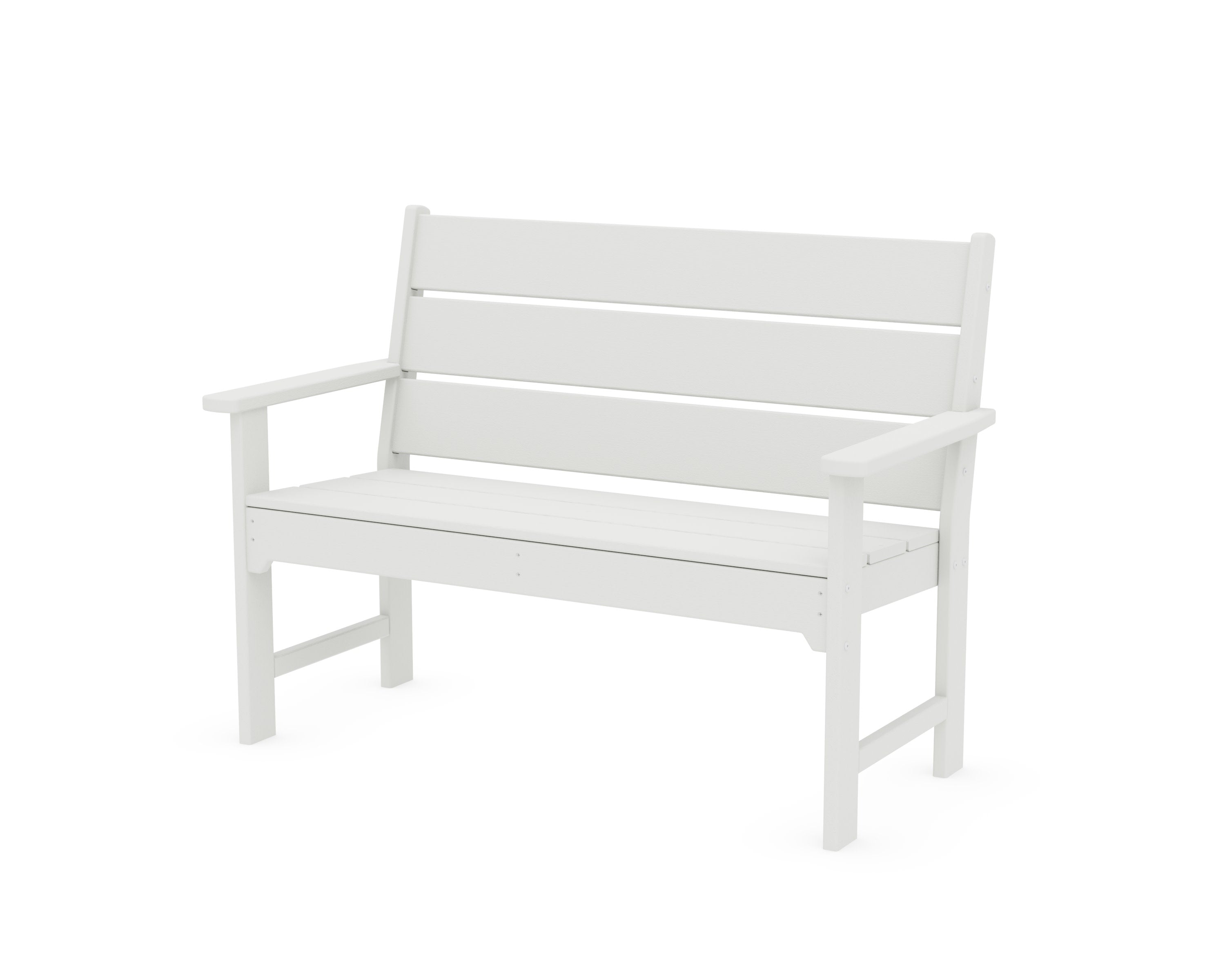 Lakeside 48" Bench in Vintage White