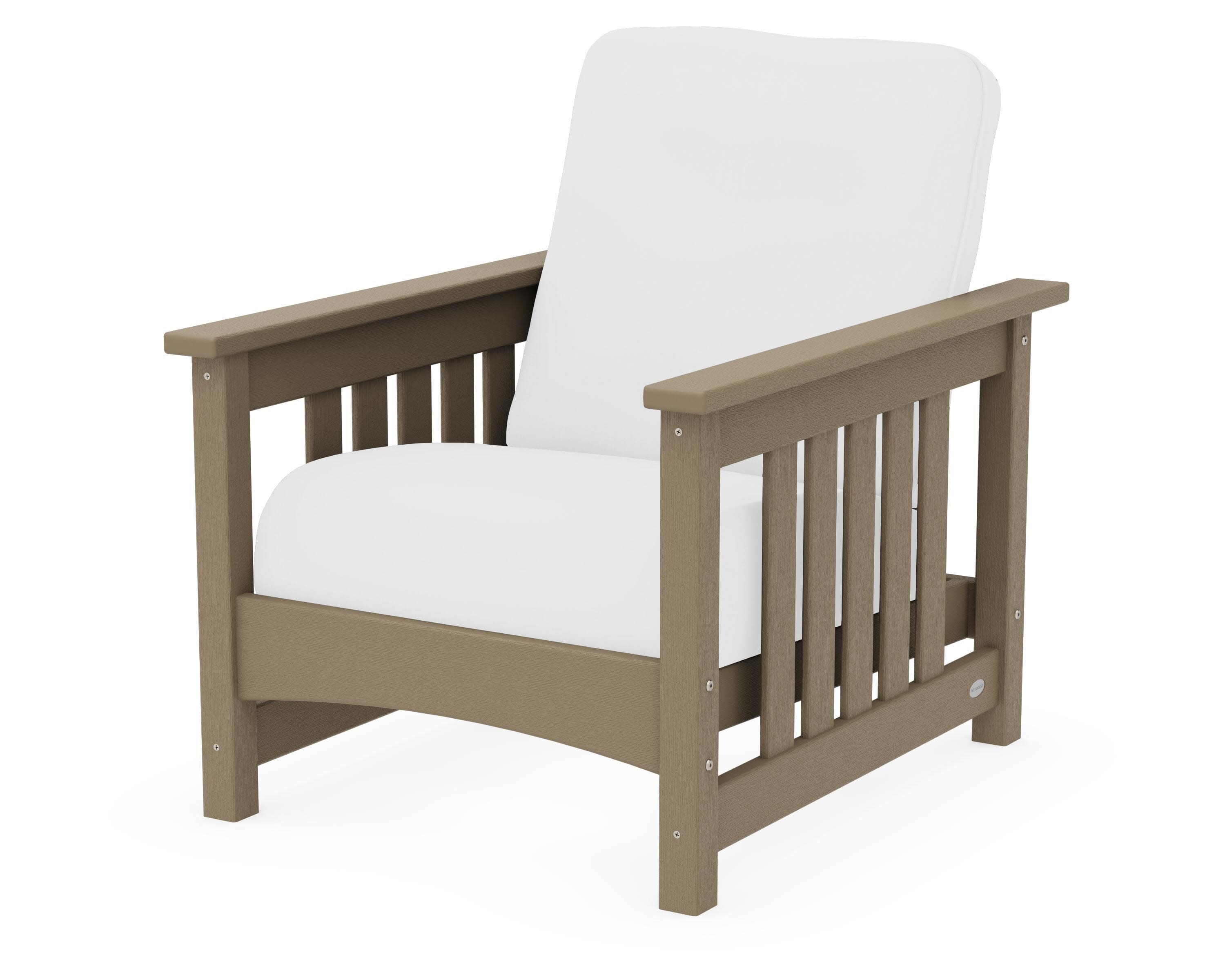 Club Mission Chair in Vintage Sahara / Natural