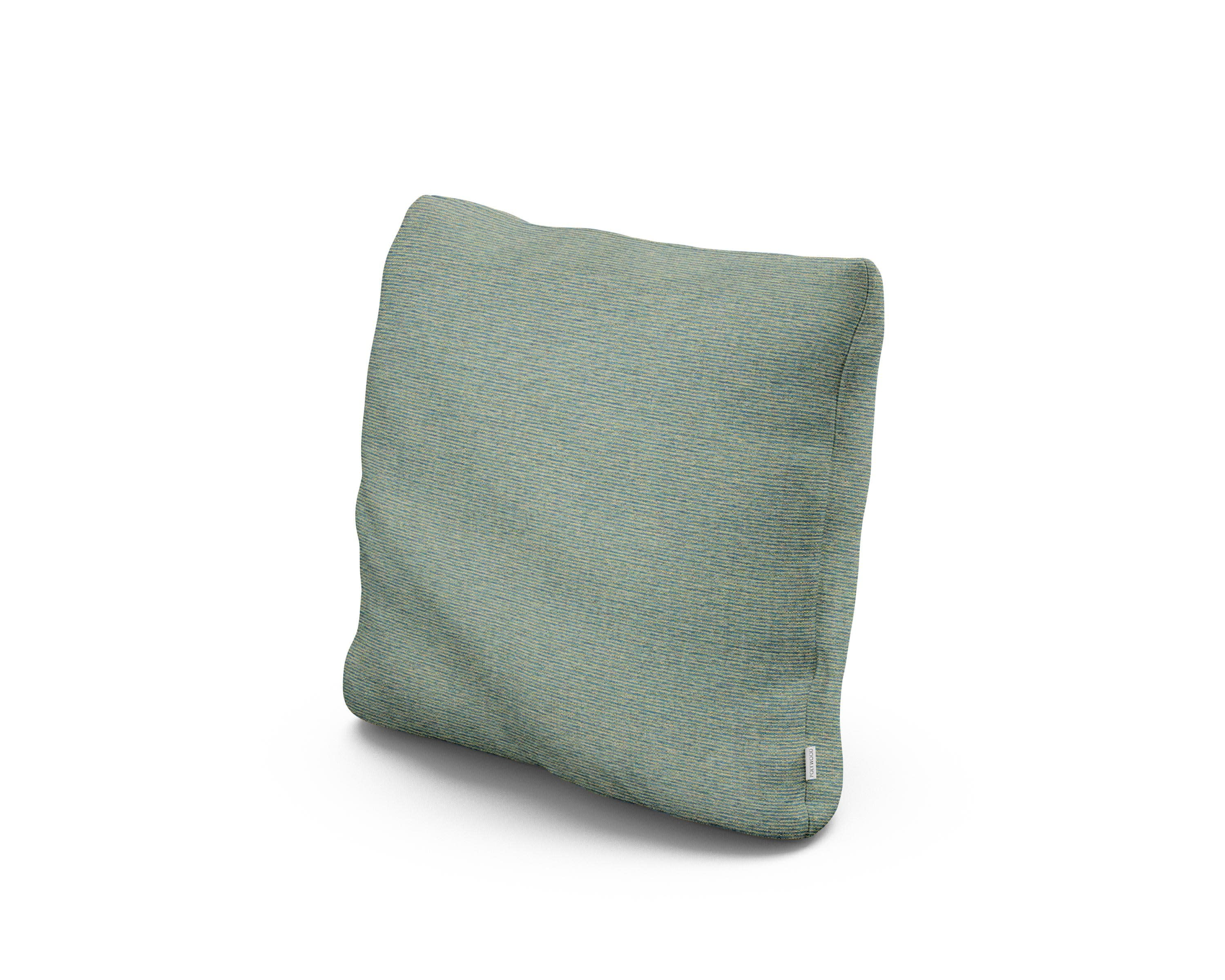 16" Outdoor Throw Pillow in Deckhand Lagoon