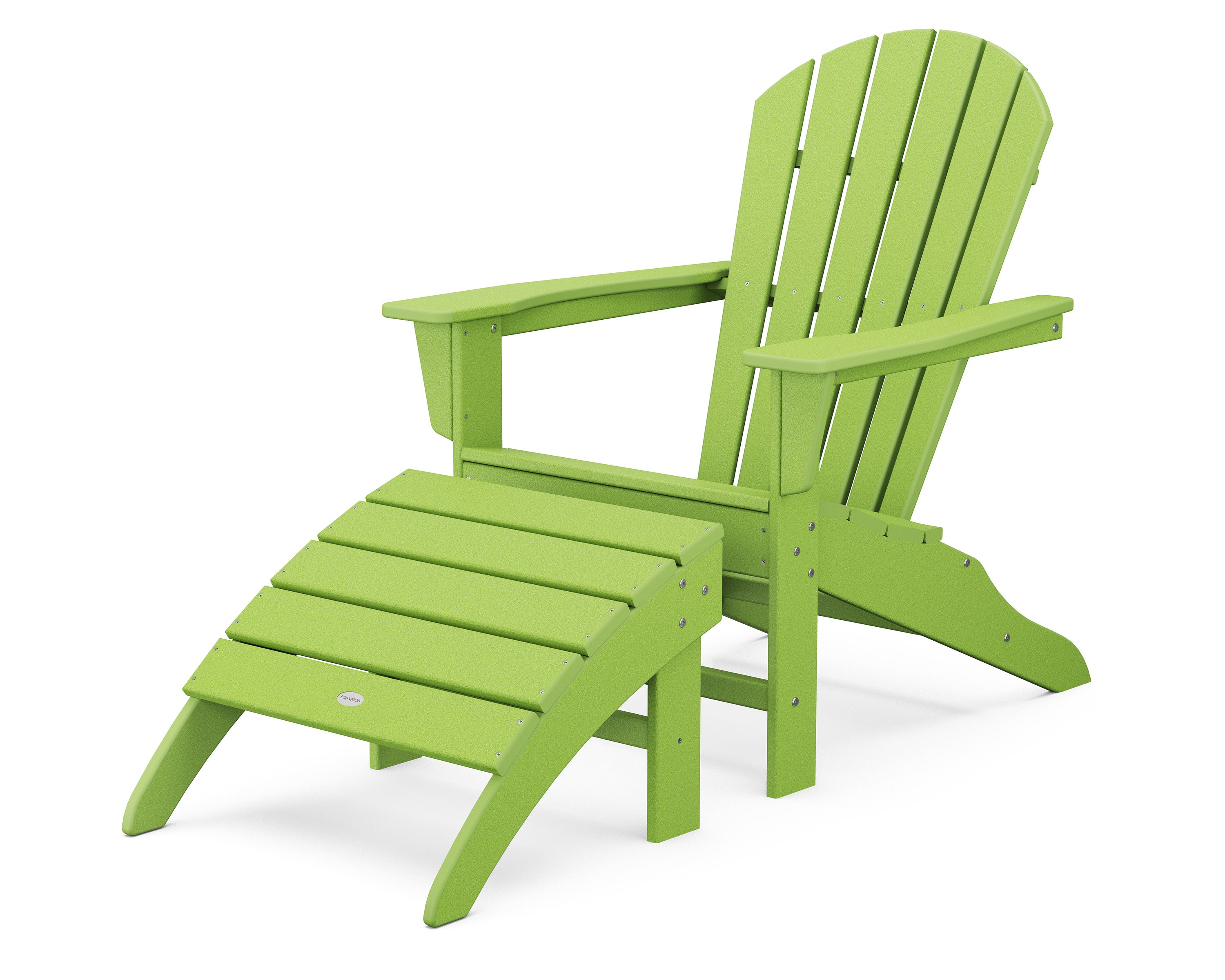 South Beach Adirondack 2-Piece Set in Lime