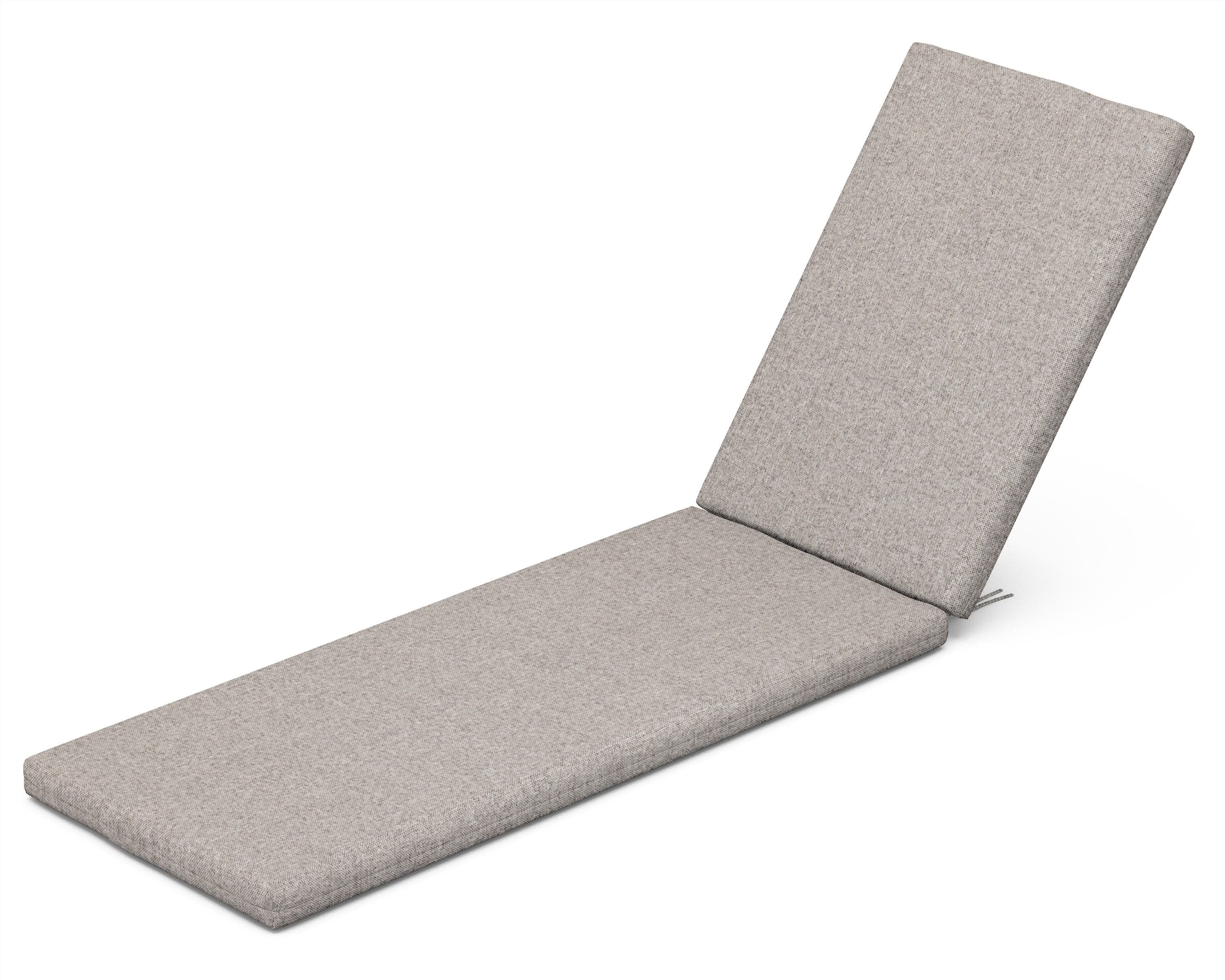 Chaise Cushion in Weathered Tweed