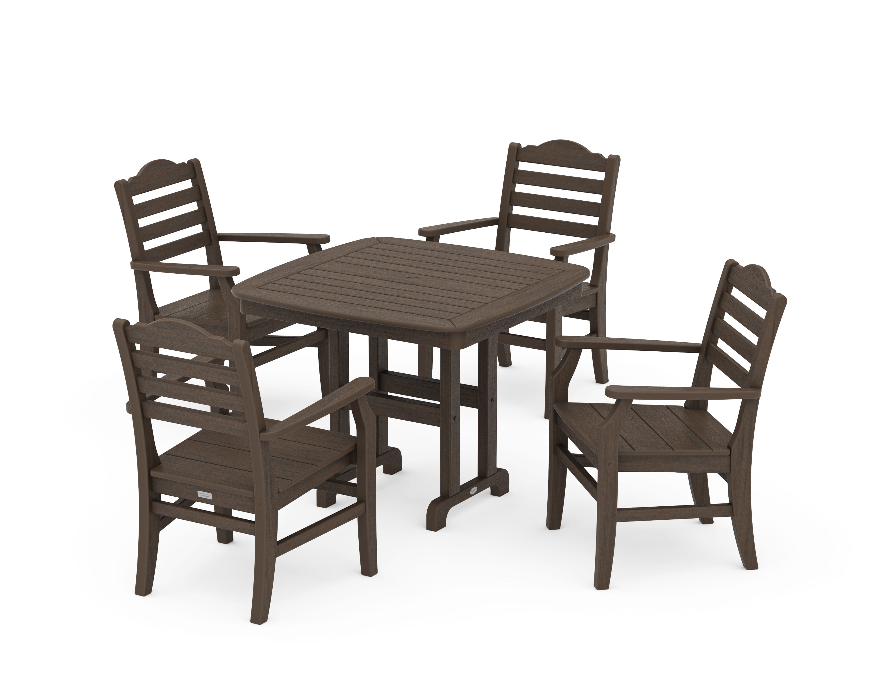 Savannah 5-Piece Dining Set in Kona