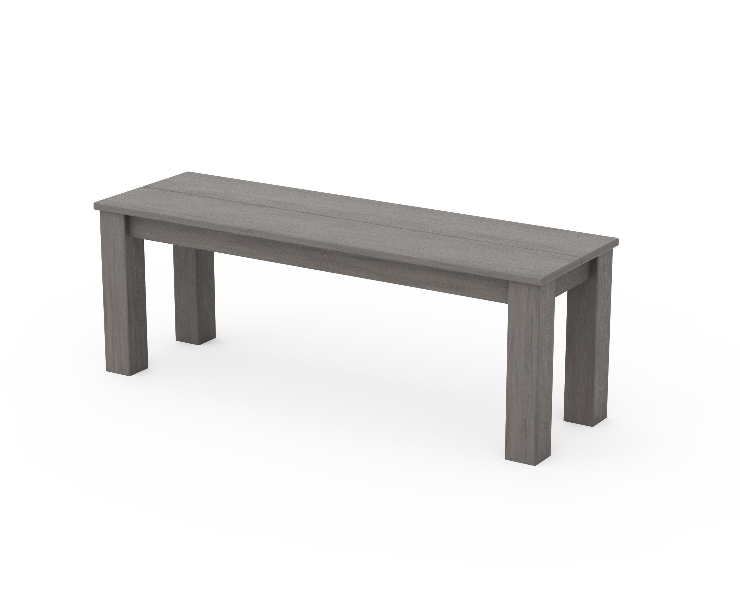 Studio Parsons 48" Bench in Driftwood