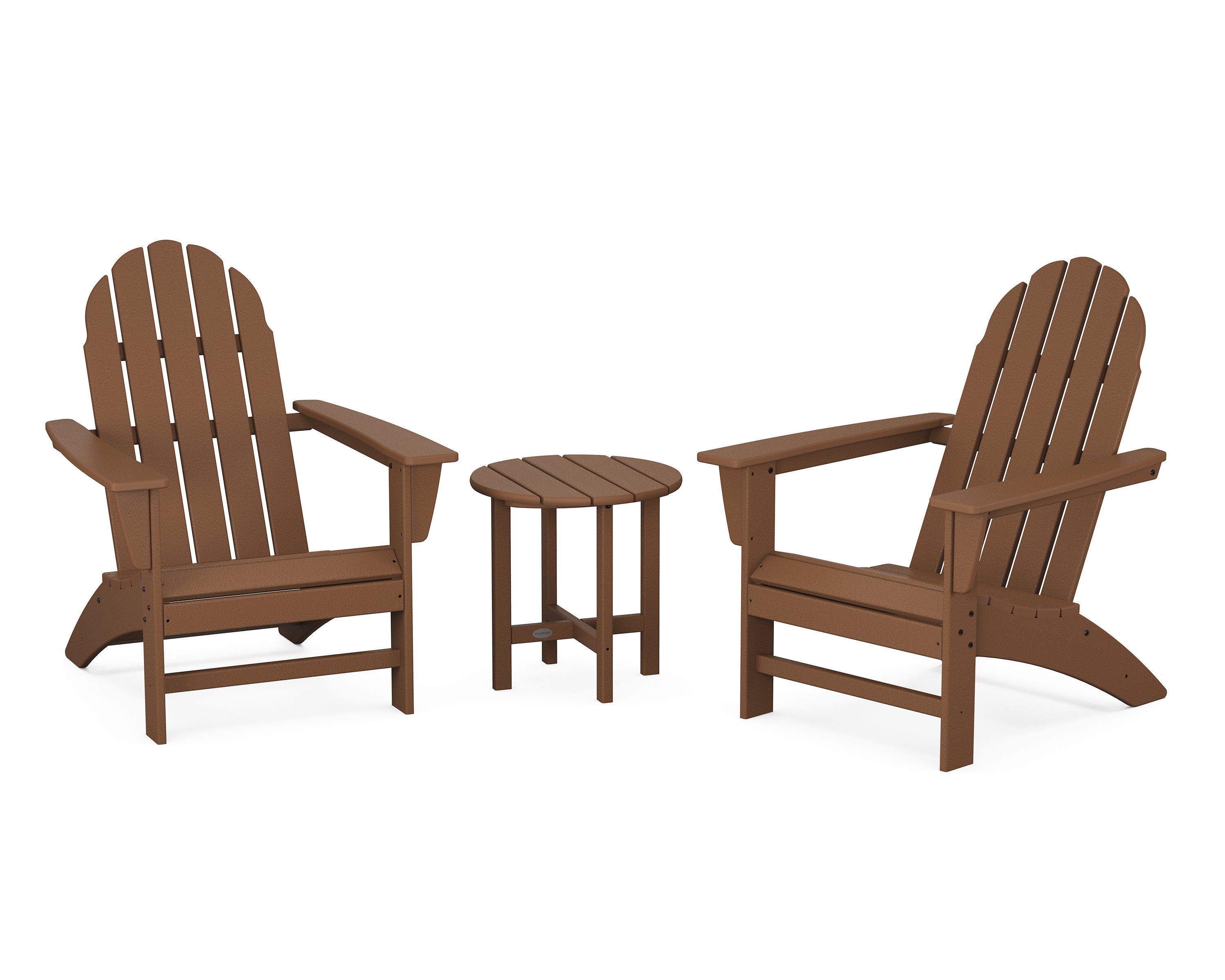 Vineyard 3-Piece Adirondack Set in Teak