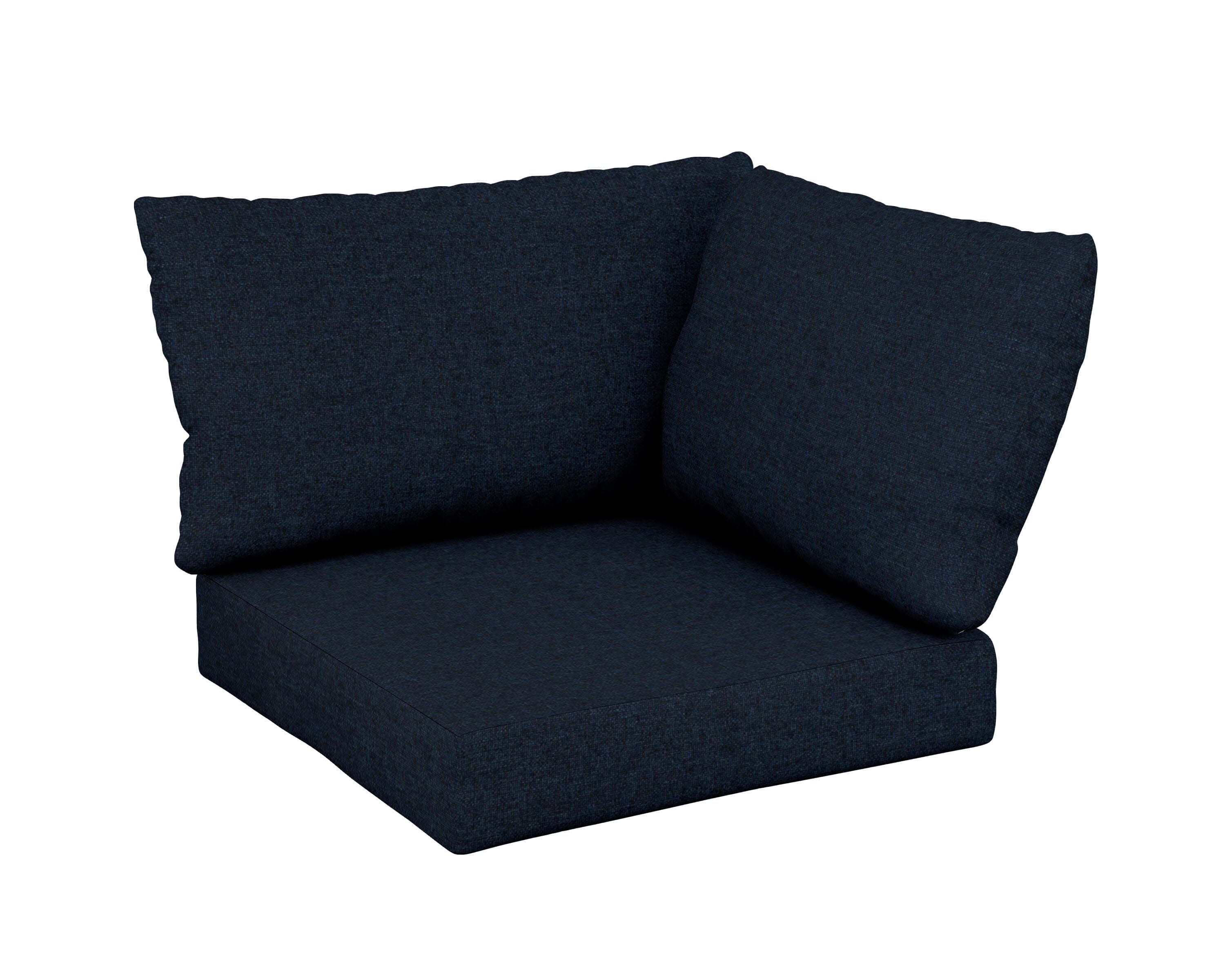 Modular Corner Cushion Set in Marine Indigo