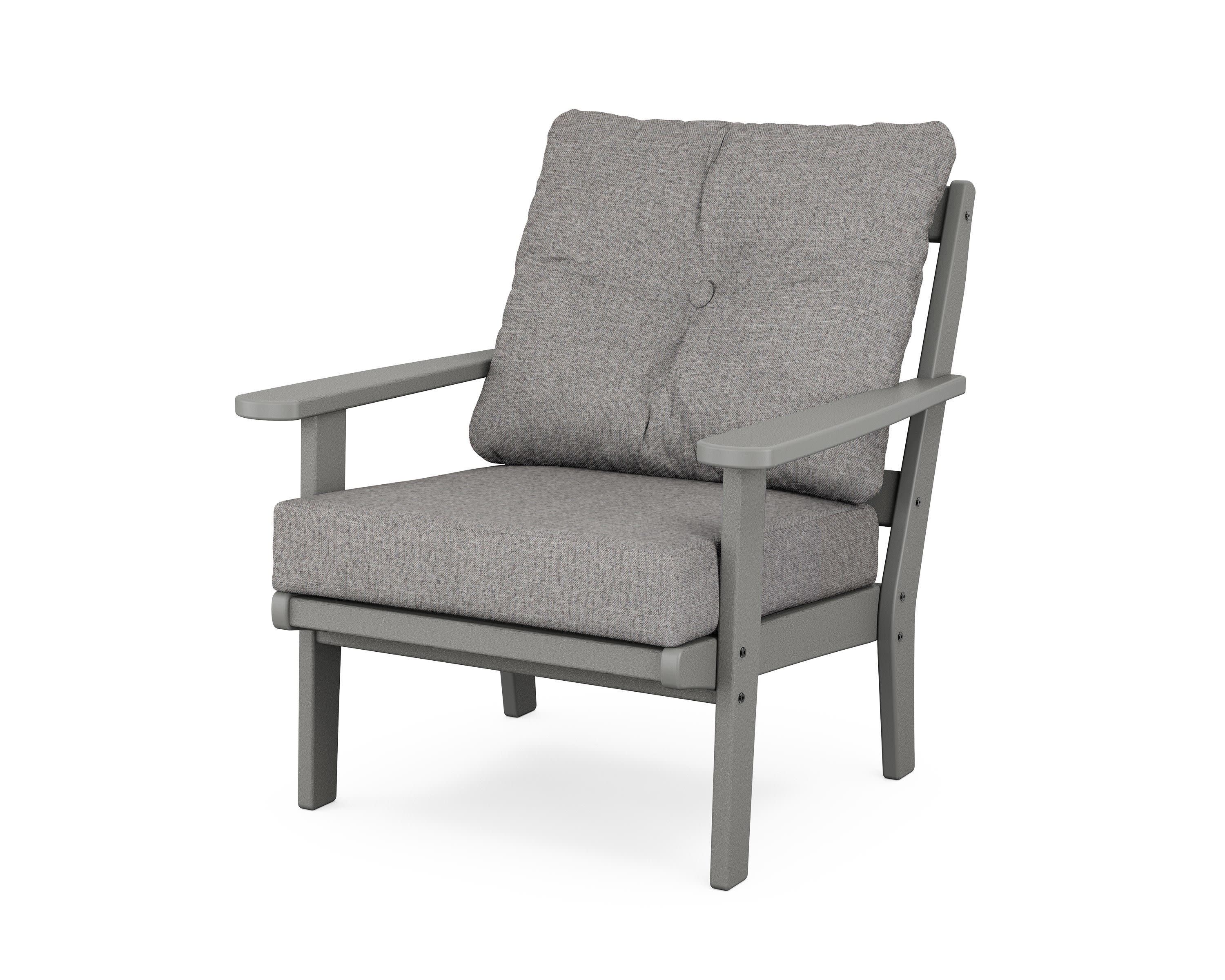 Mission Deep Seating Chair in Slate Grey / Grey Mist