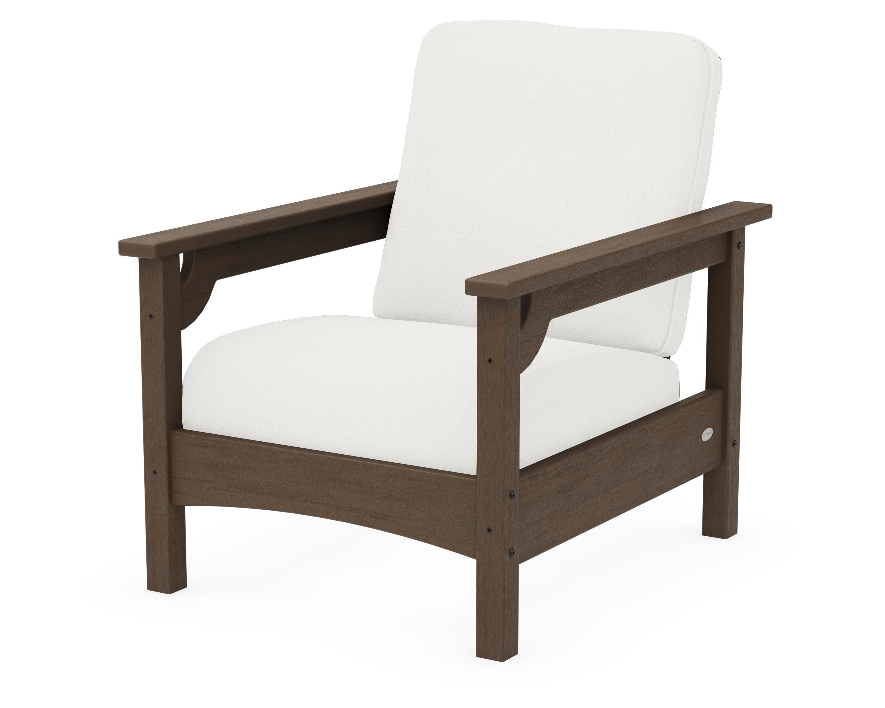 Club Chair in Kona / Natural Linen
