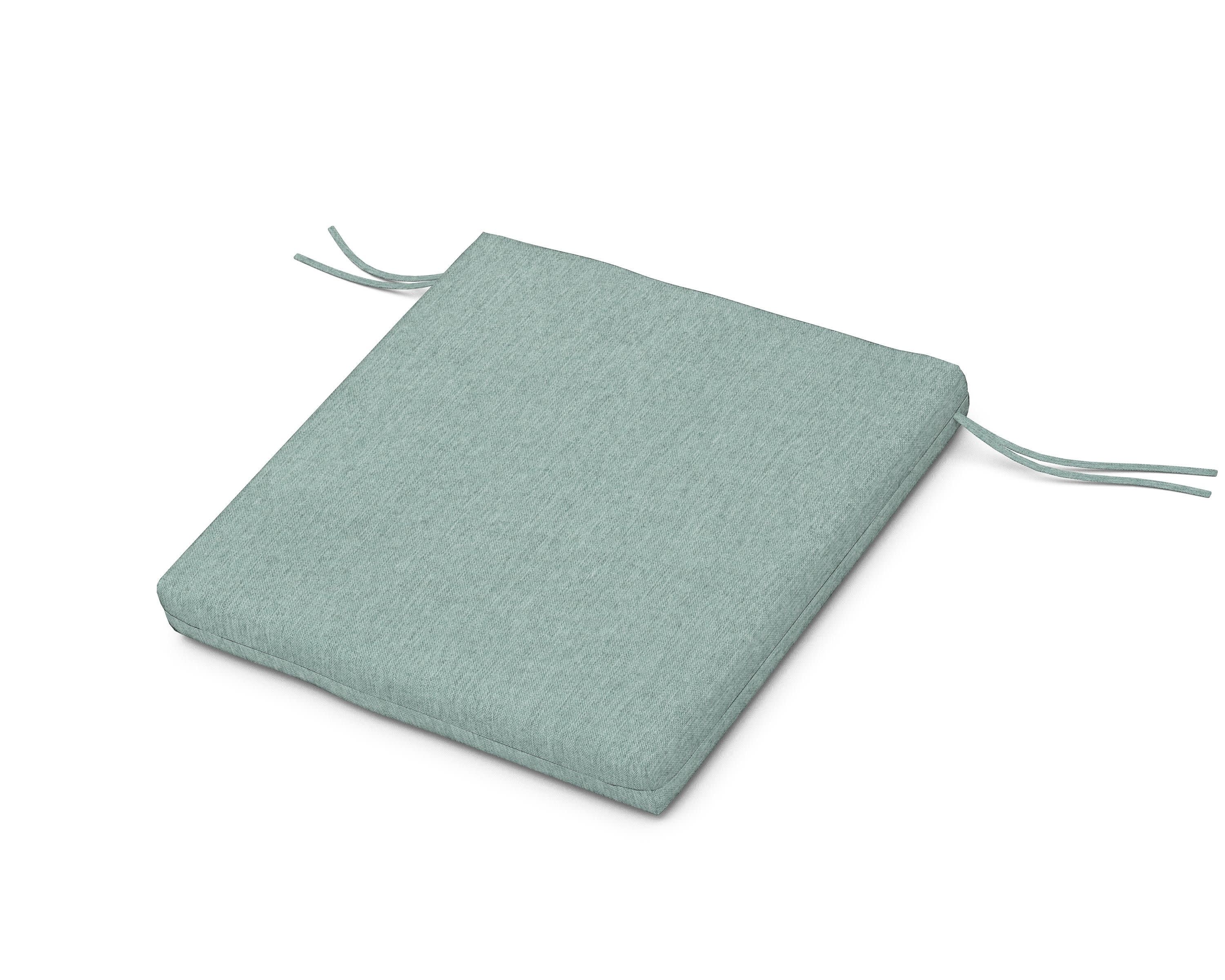 Seat Cushion 21.5"D x 21"W x 2.5"H in Glacier Spa