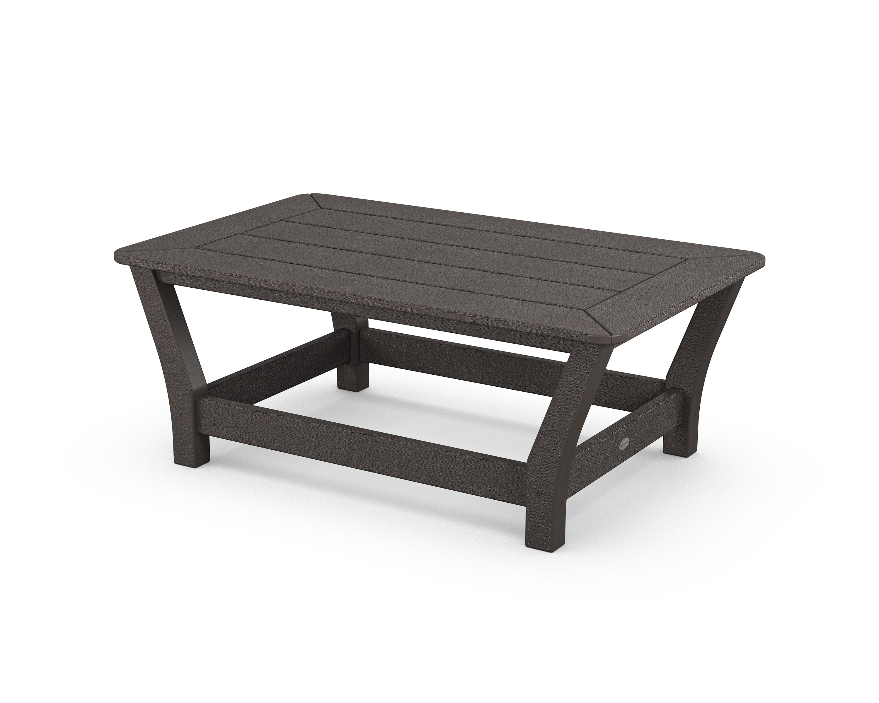Harbour Slat Coffee Table in Vintage Coffee