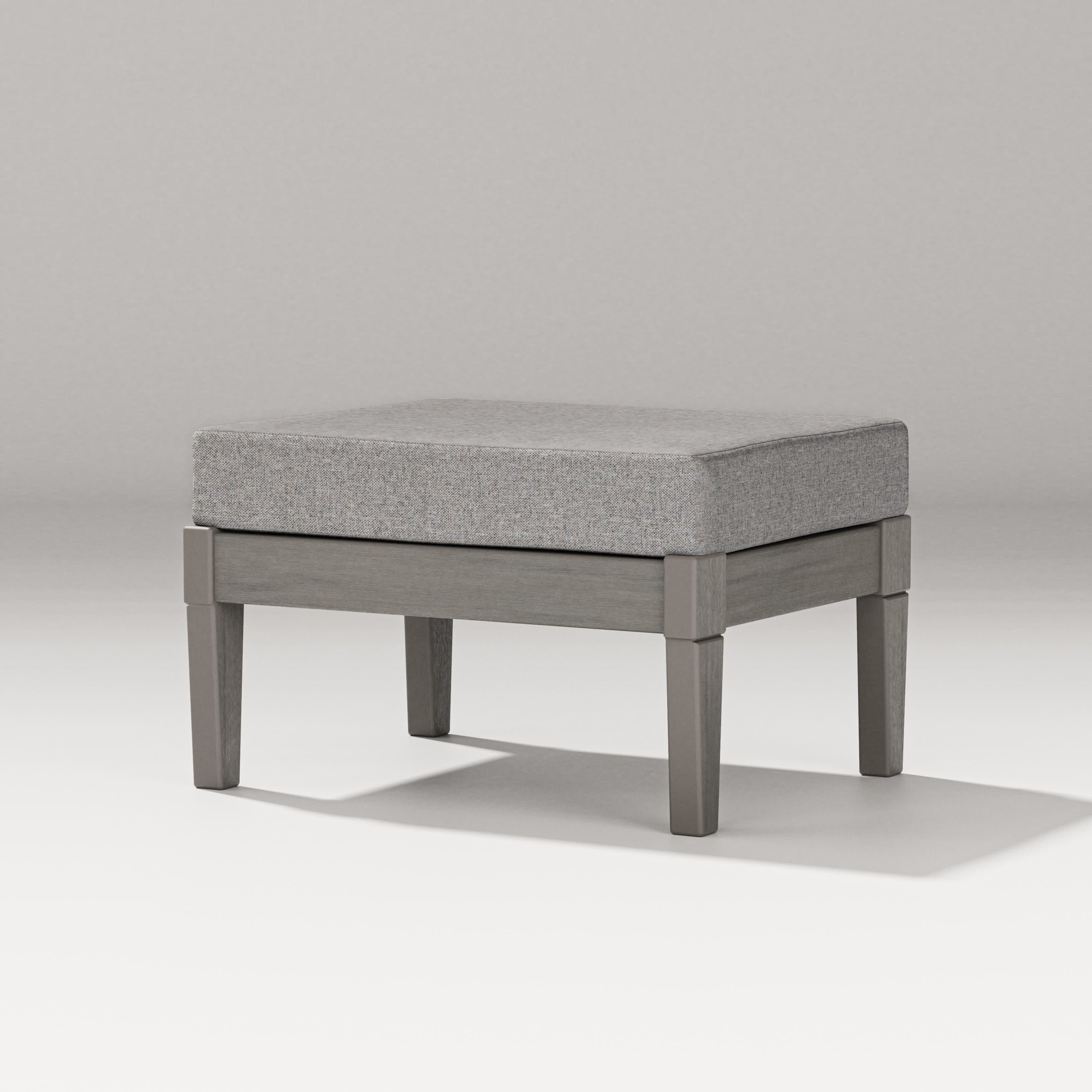 Estate Lounge Ottoman in Driftwood / Grey Mist
