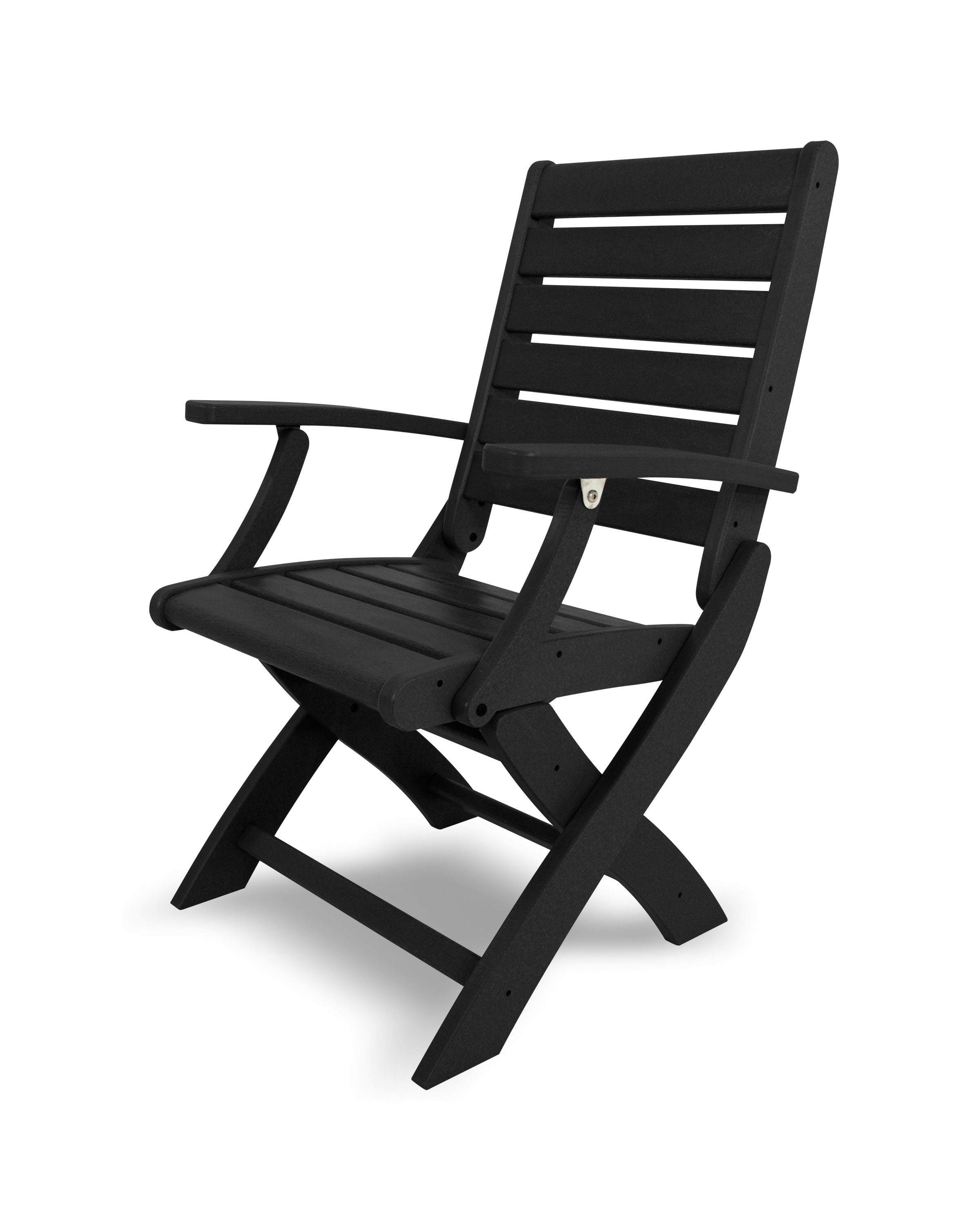 Signature Folding Chair in Black