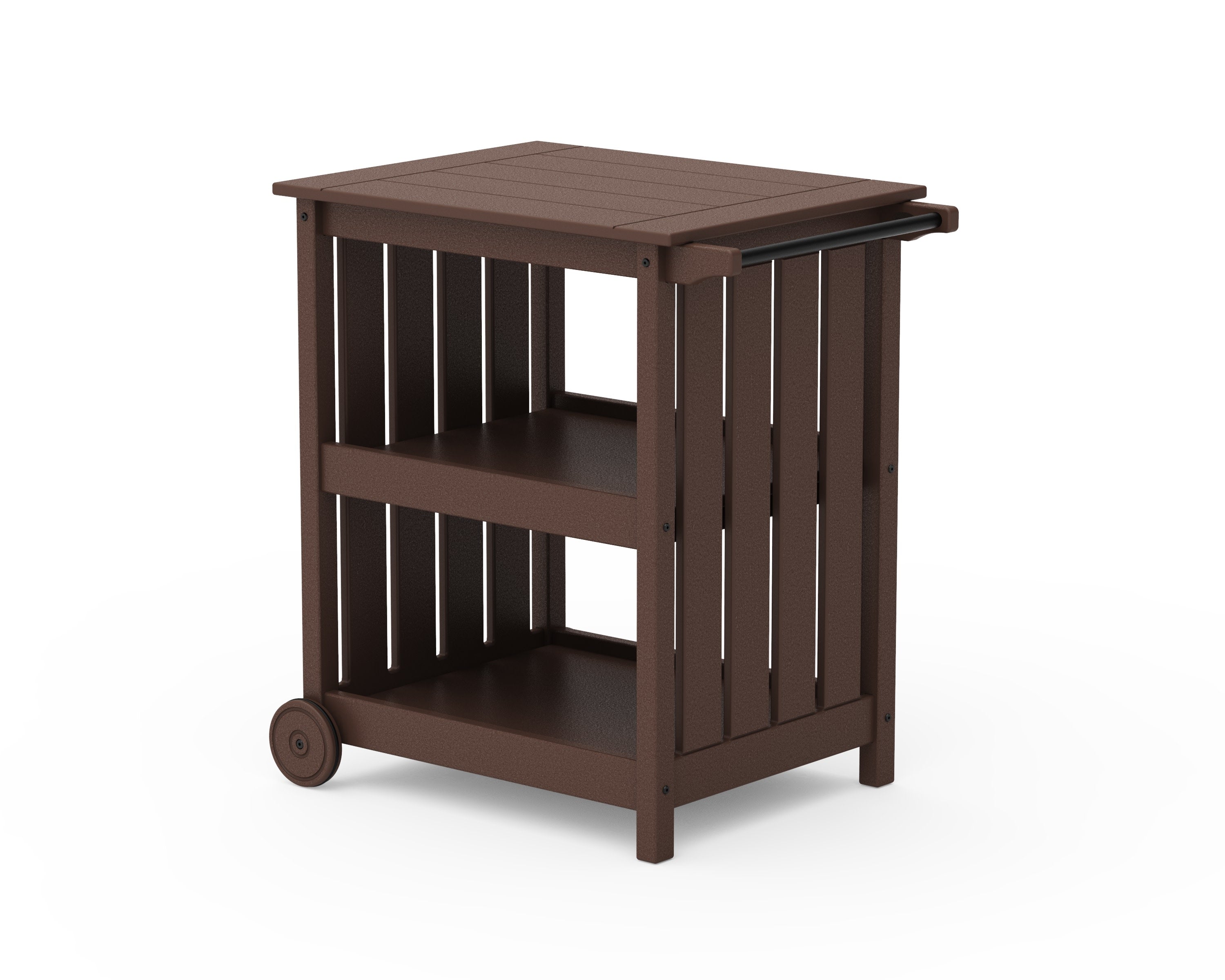 Vineyard Bar Cart in Mahogany