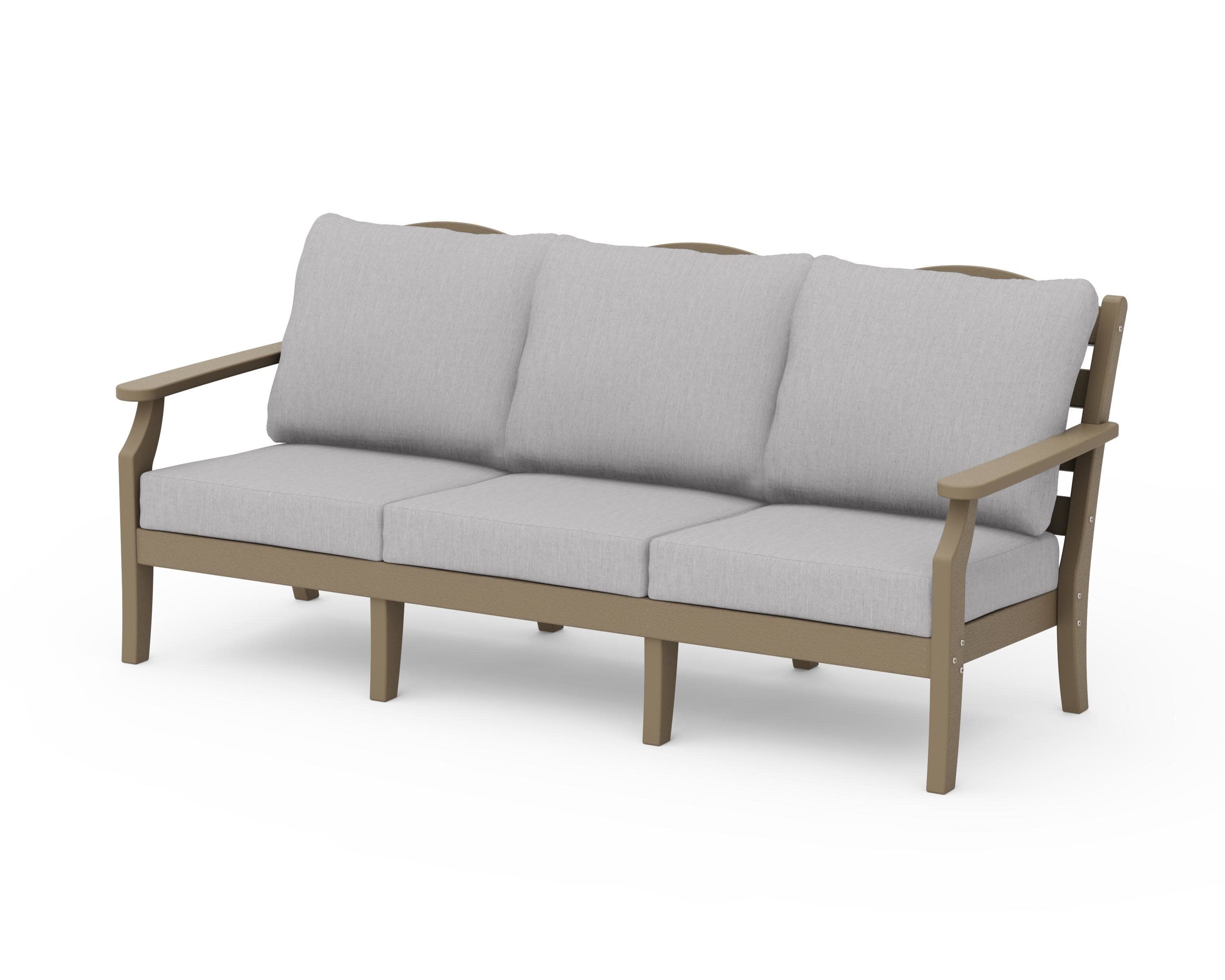 Savannah Deep Seating Sofa in Vintage Sahara / Granite