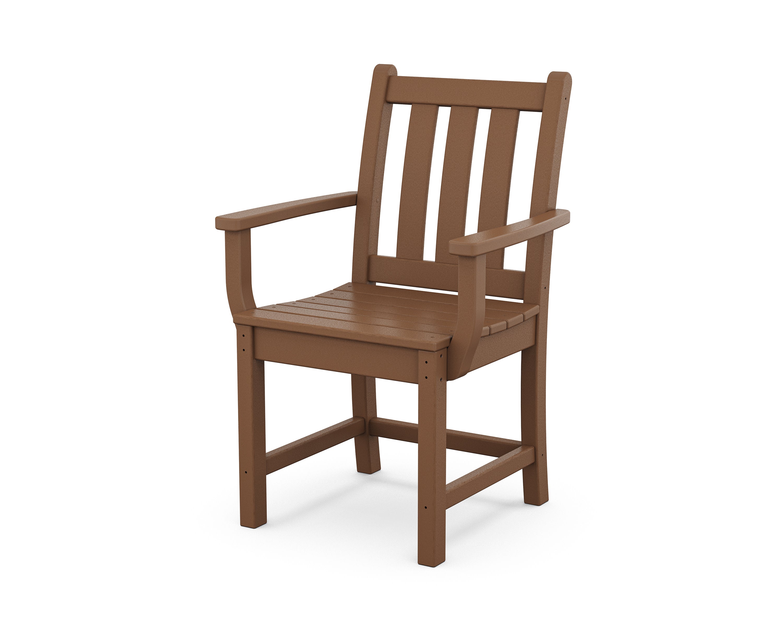 Traditional Garden Dining Arm Chair in Teak