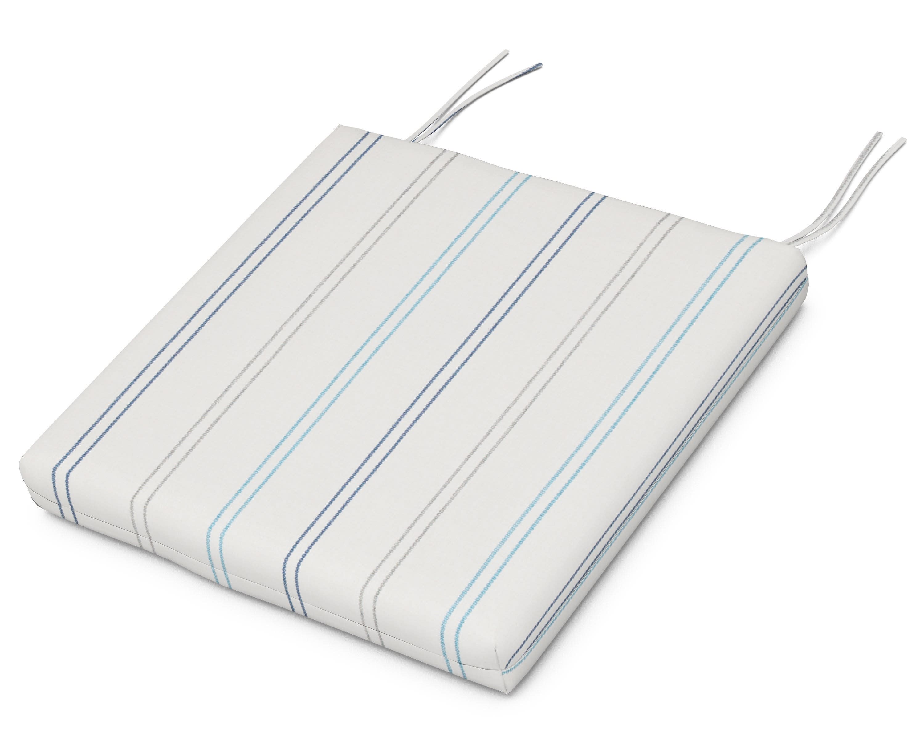 Acadia Dining Side Seat Pad in Marine High Tide