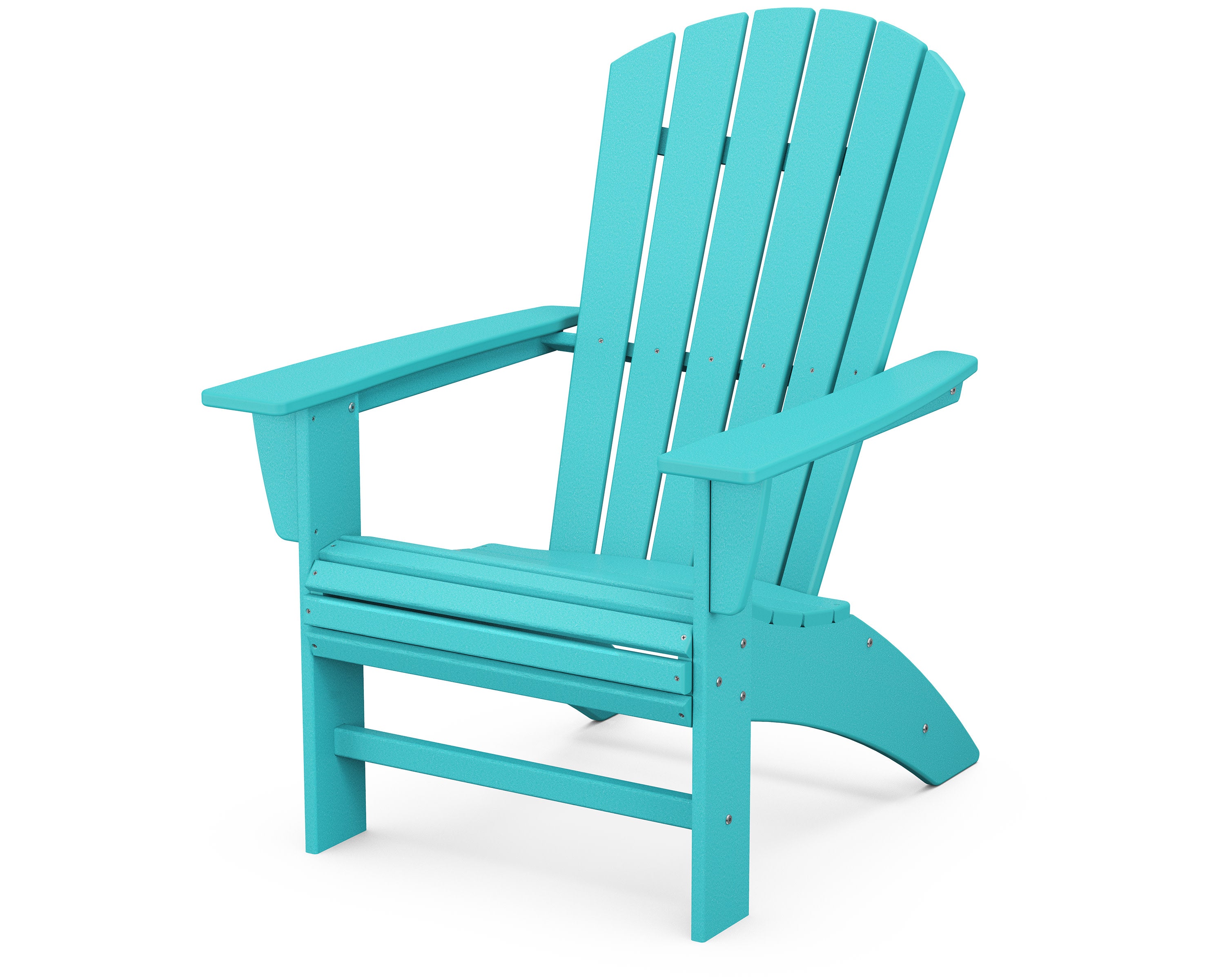 Nautical Curveback Adirondack Chair in Aruba