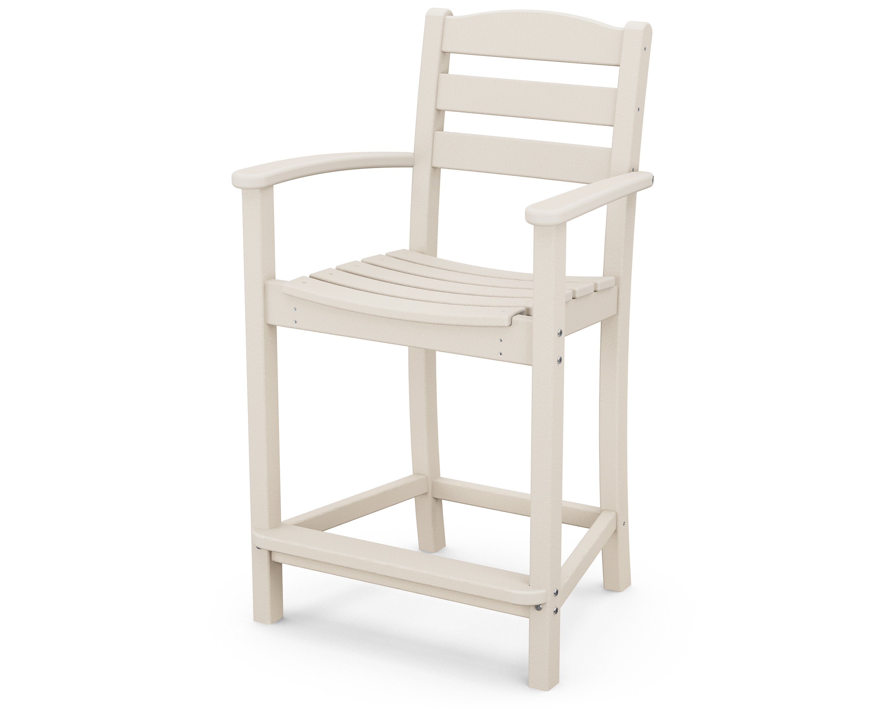 La Casa Caf Counter Arm Chair in Sand