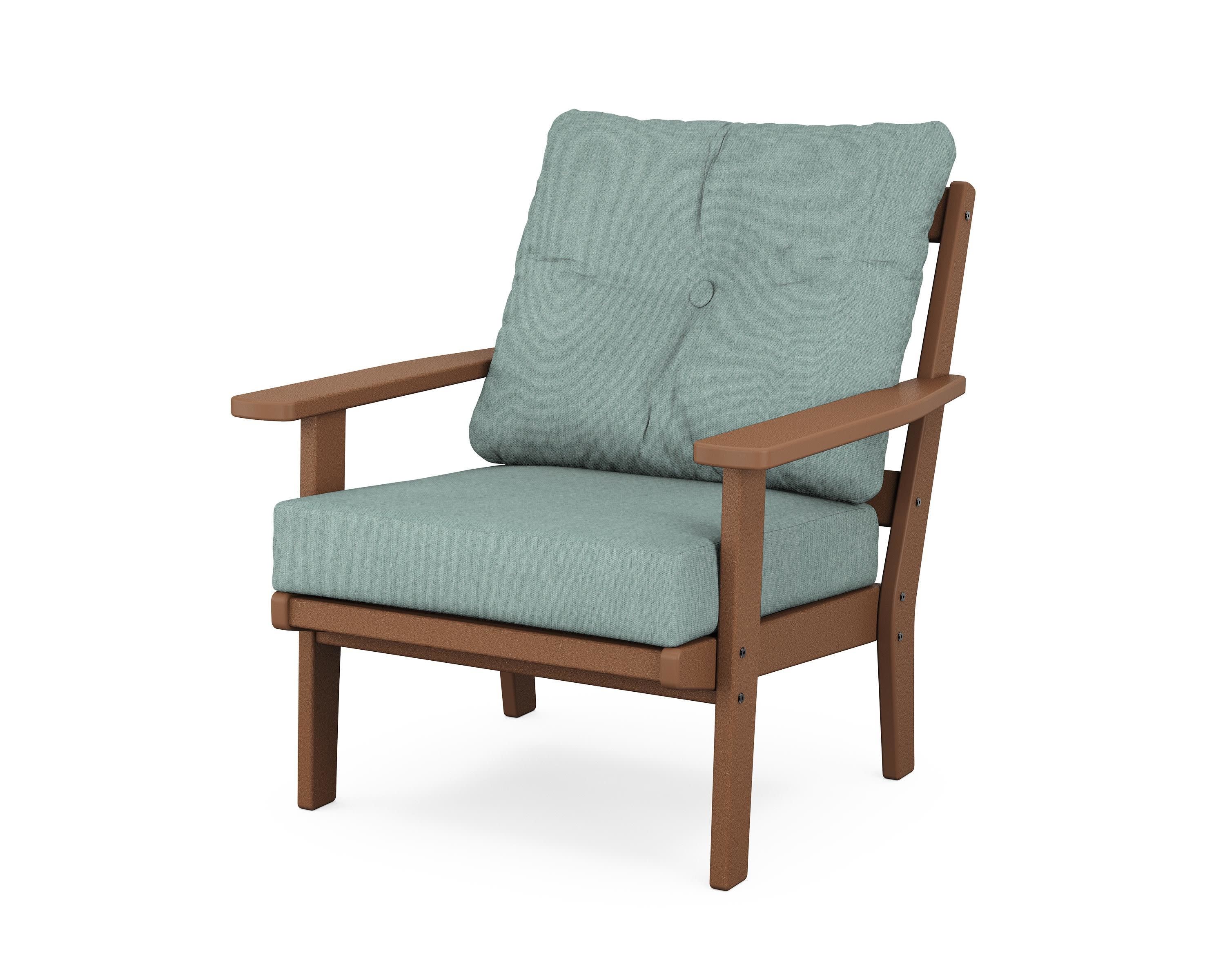 Oxford Deep Seating Chair in Teak / Glacier Spa
