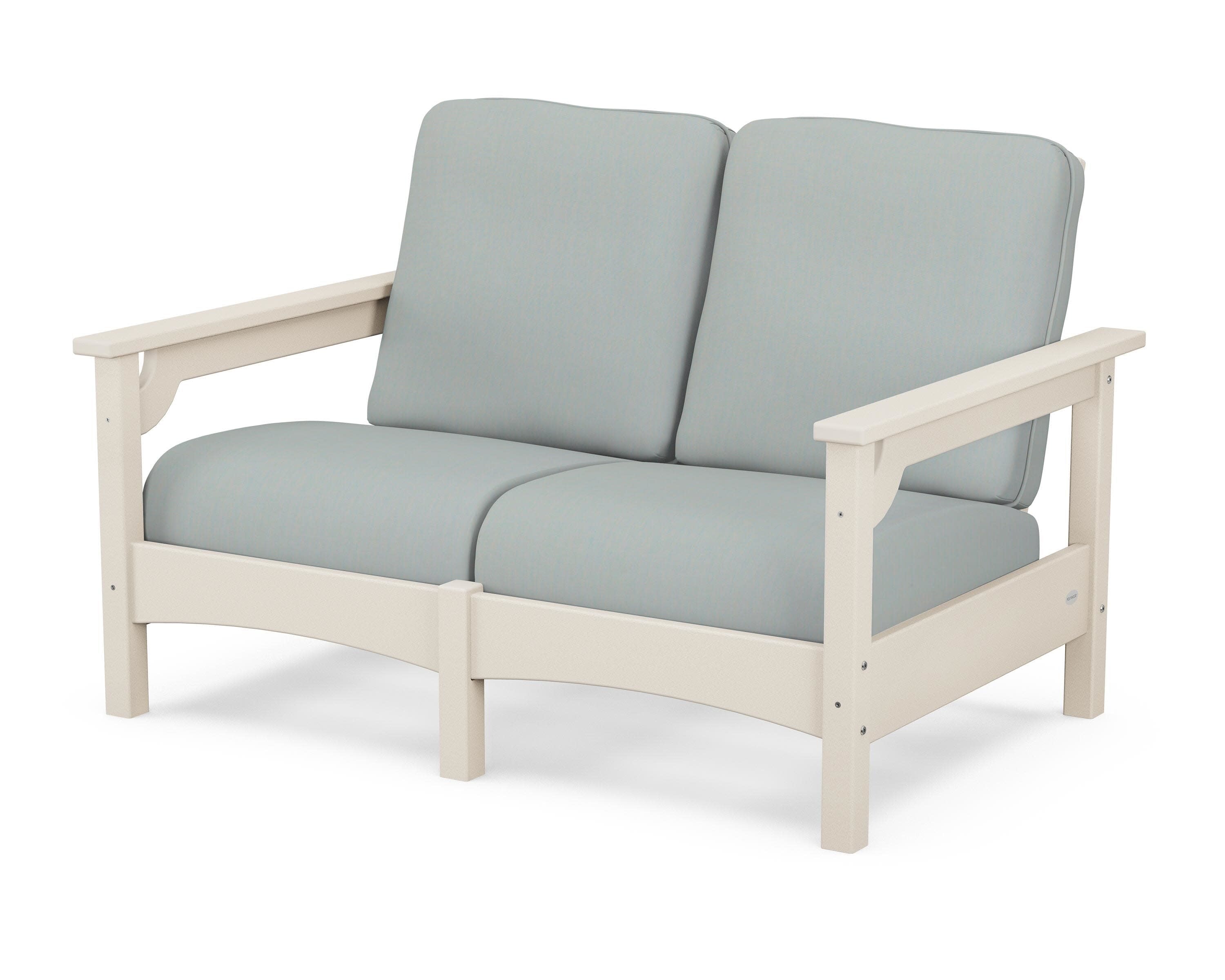 Club Loveseat in Sand / Spa