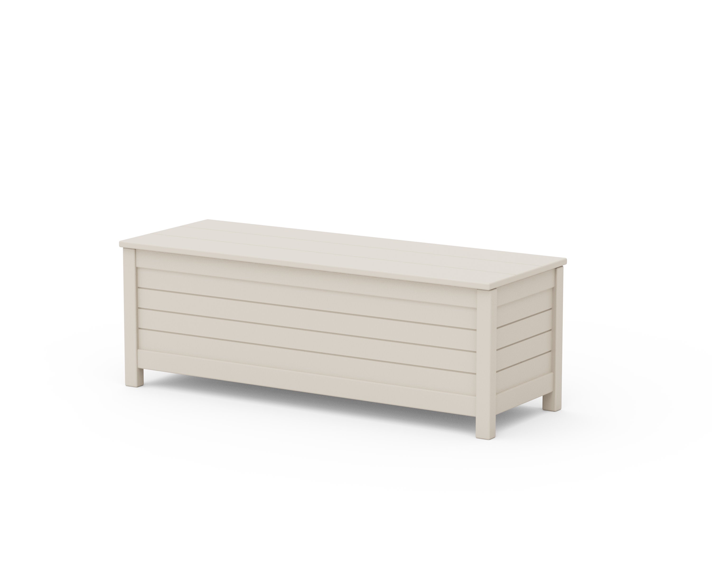 Nautical 48" Storage Bench in Sand