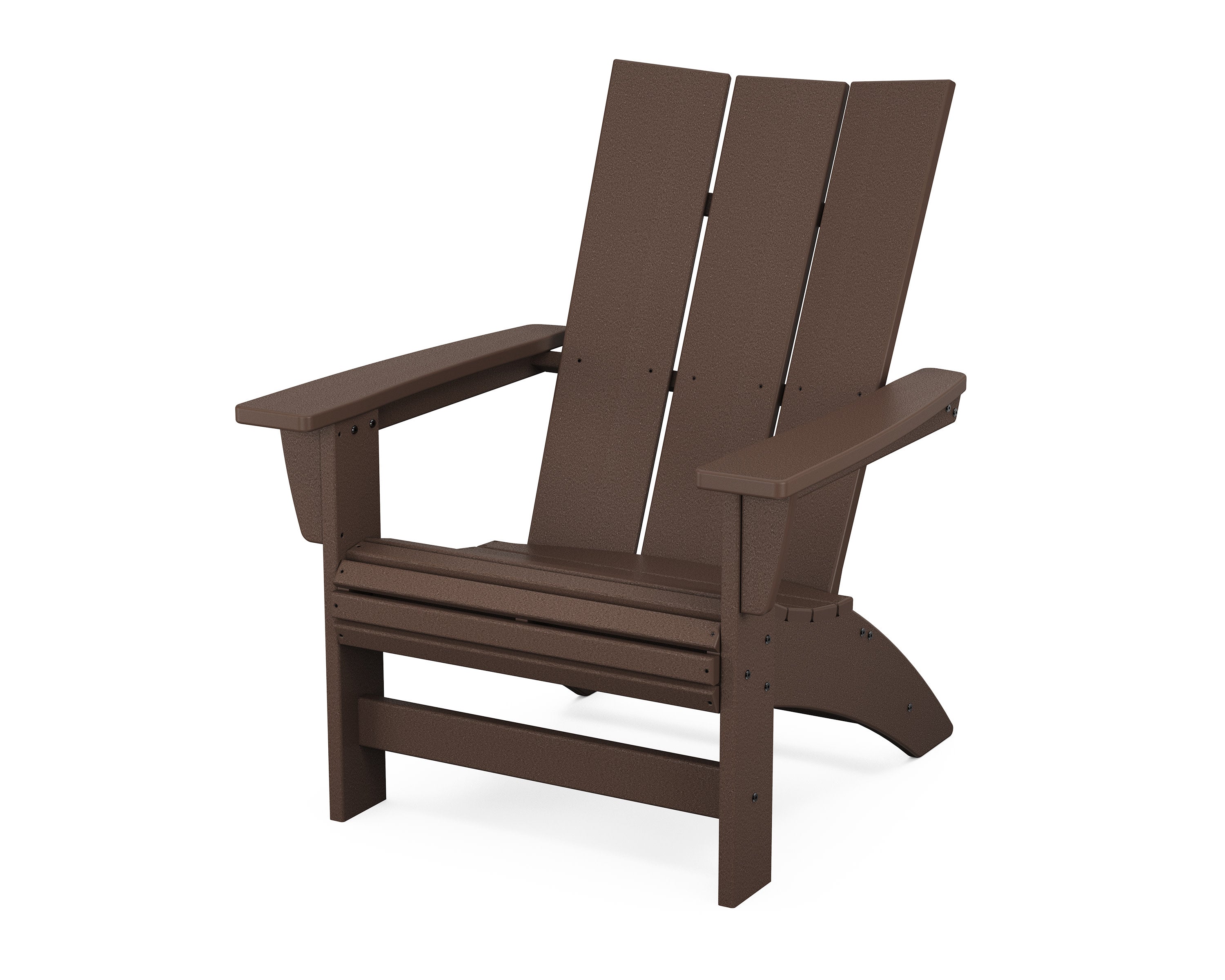 Modern Grand Adirondack Chair in Mahogany