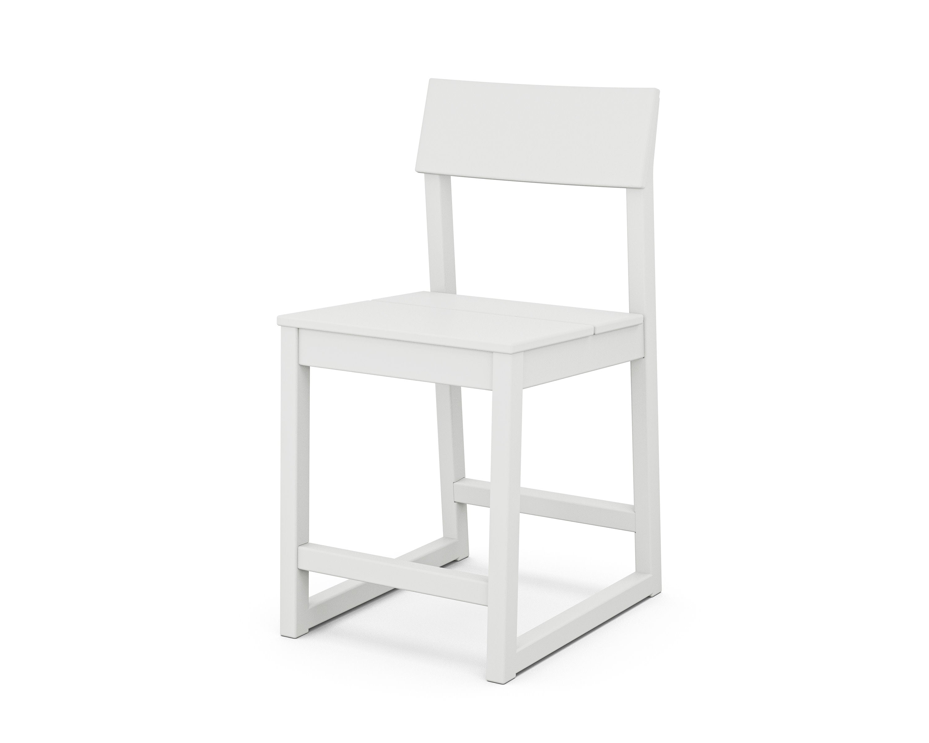 EDGE Counter Side Chair in White