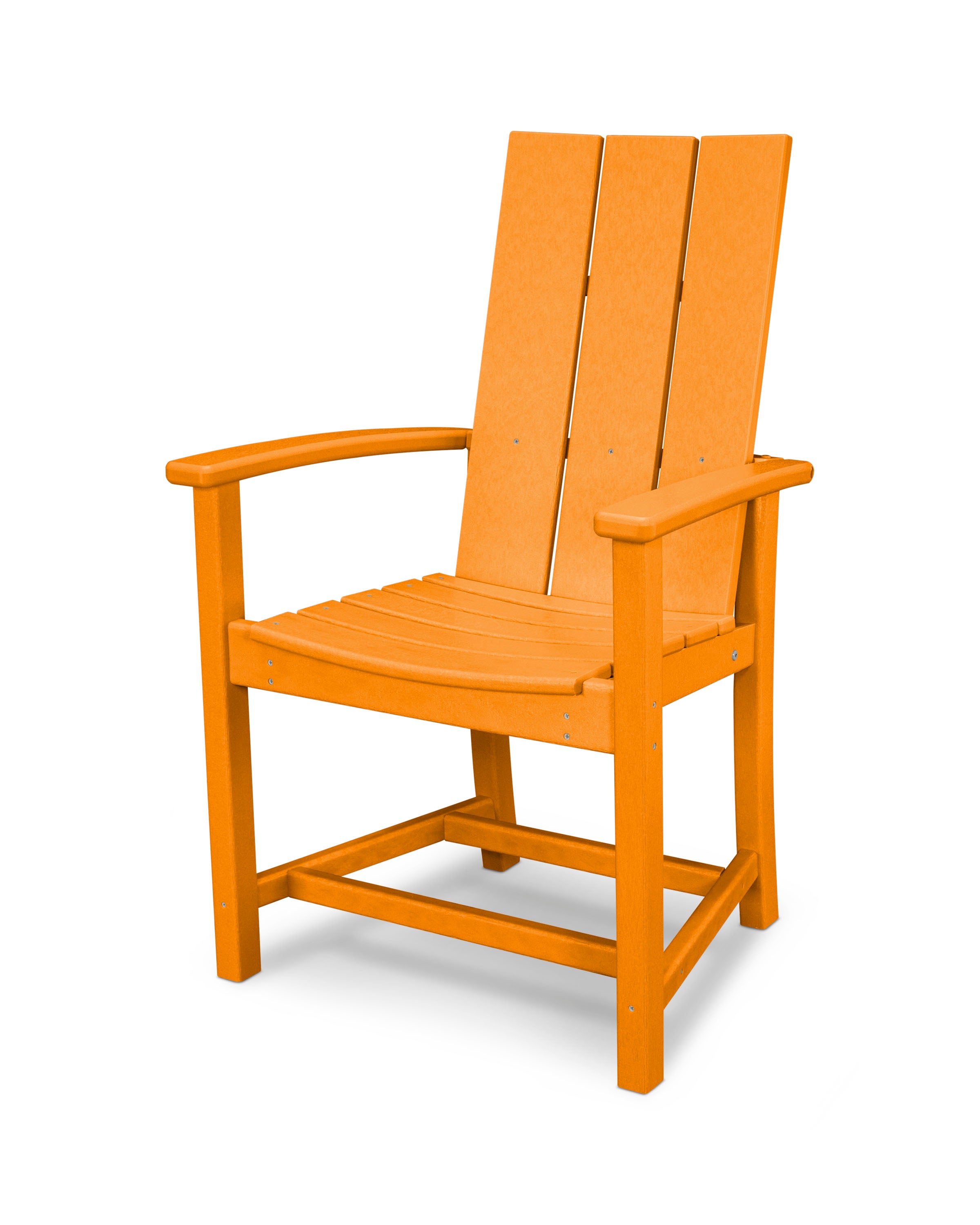 Modern Adirondack Dining Chair in Tangerine
