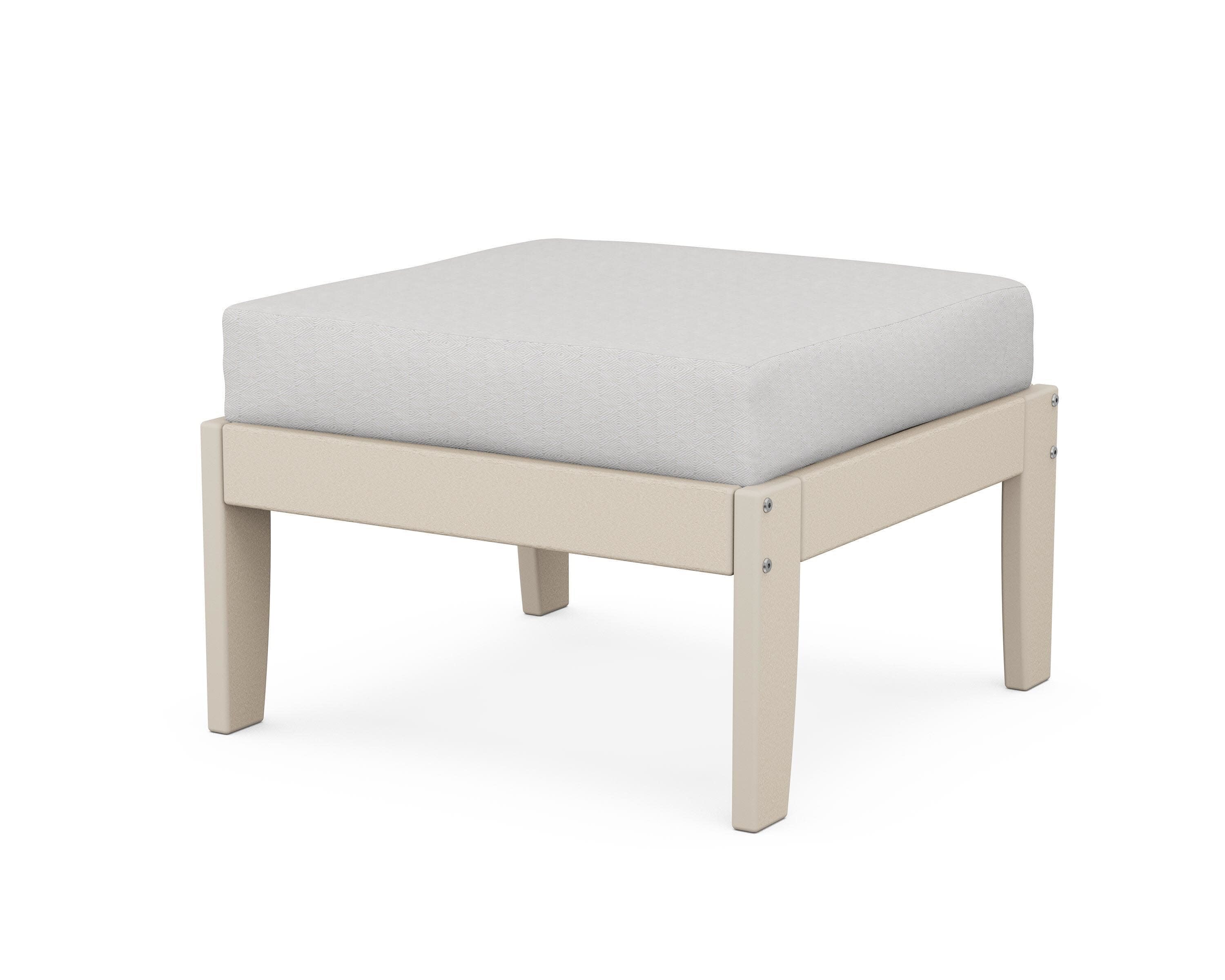 Modular Ottoman - Classic in Sand / Diamond in the Rough