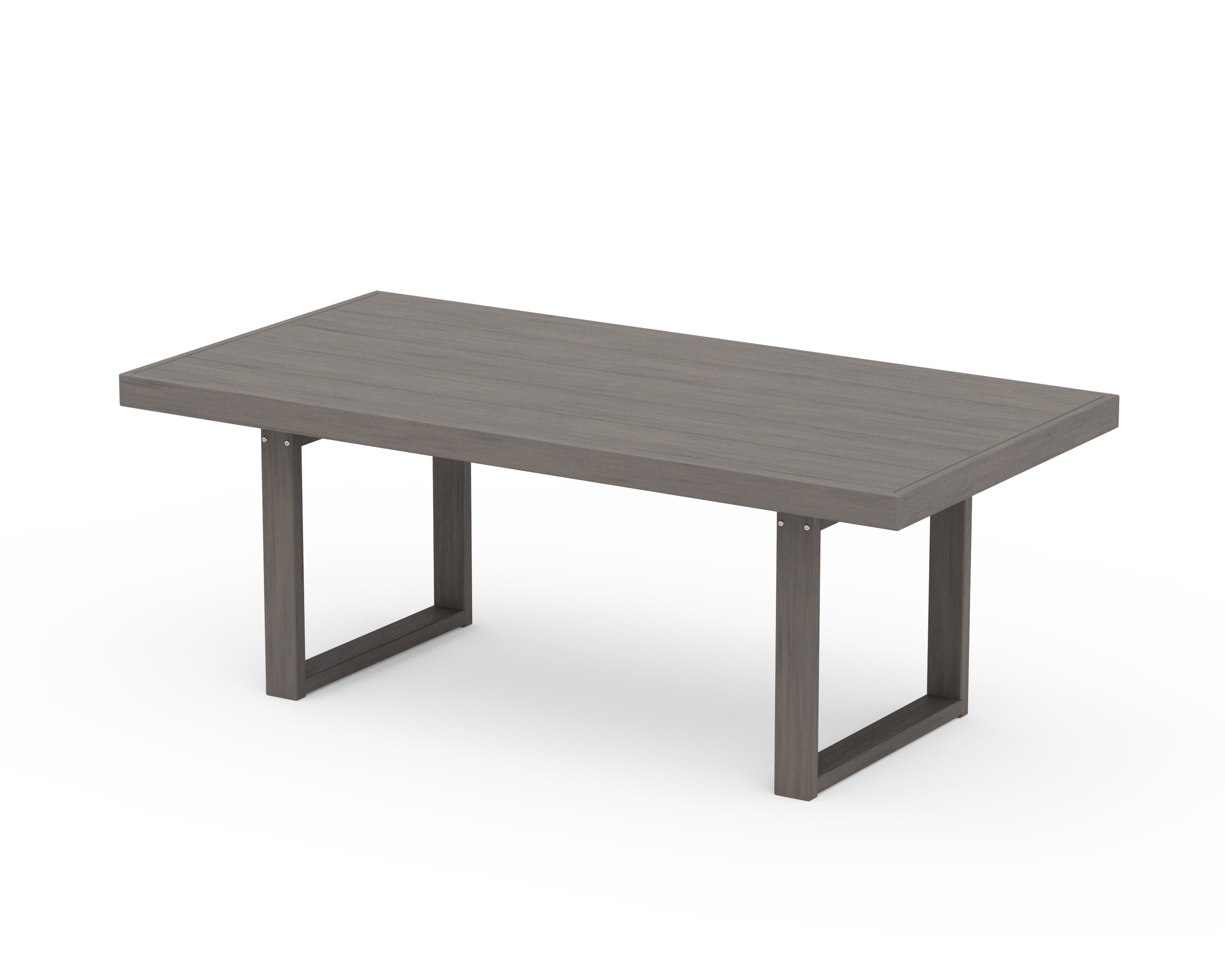 EDGE 40" x 78" Dining Table in Driftwood