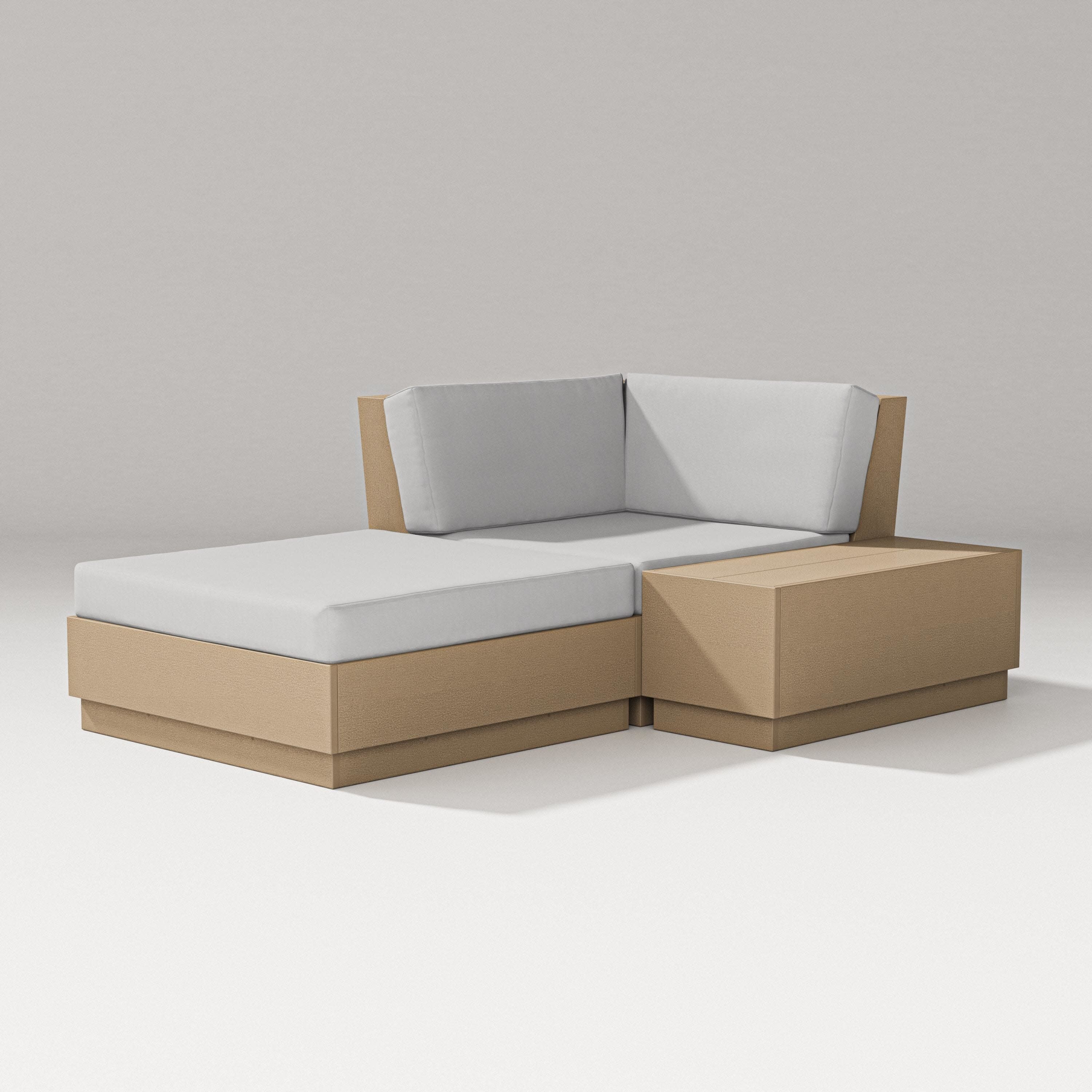 Elevate Corner Chaise in Vintage Sahara / Diamond in the Rough