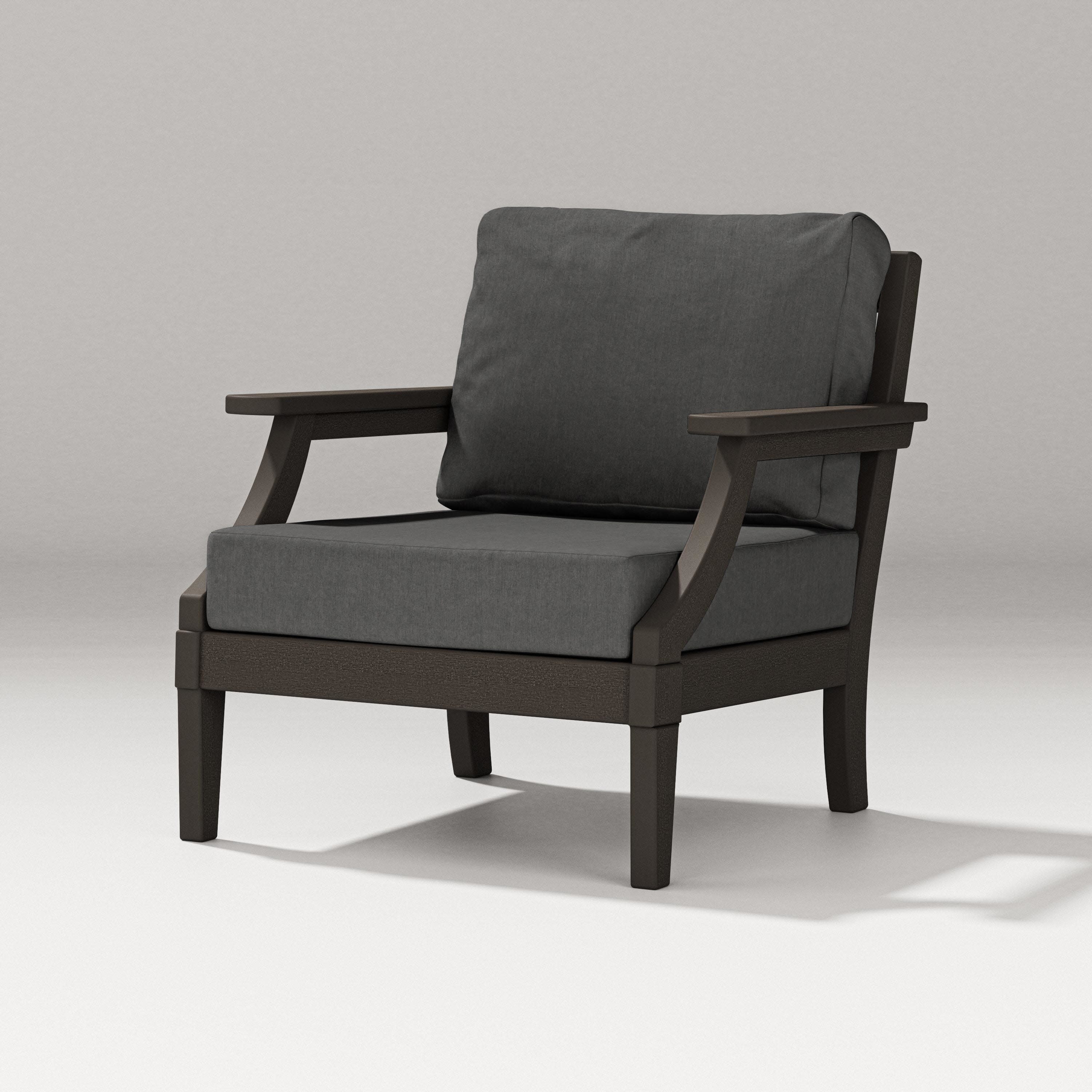 Estate Lounge Chair in Vintage Coffee / Spectrum Carbon