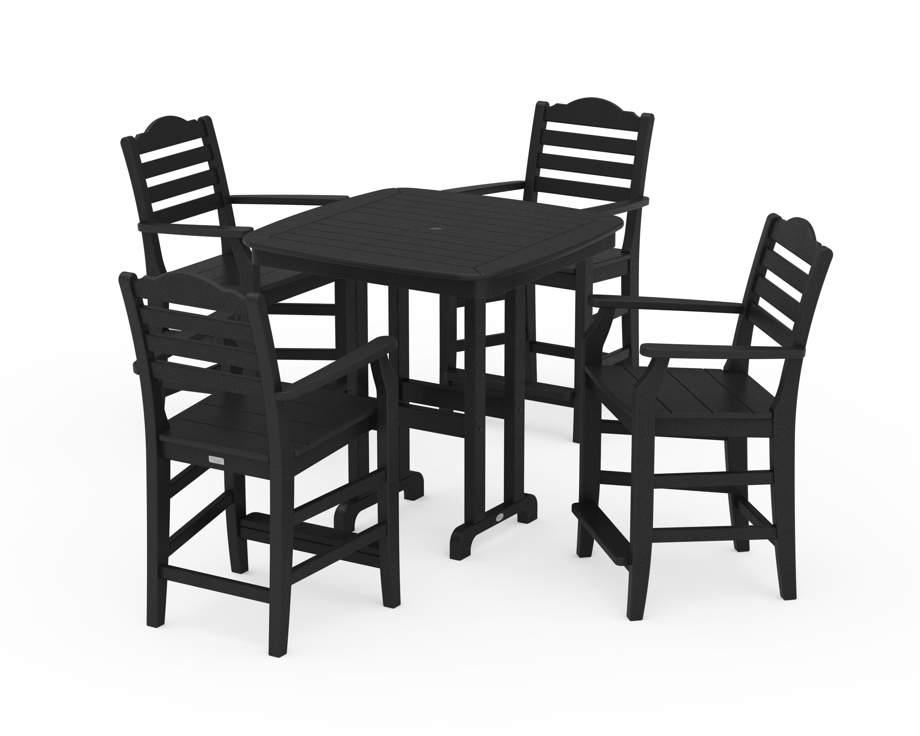 Savannah 5-Piece Counter Set in Black