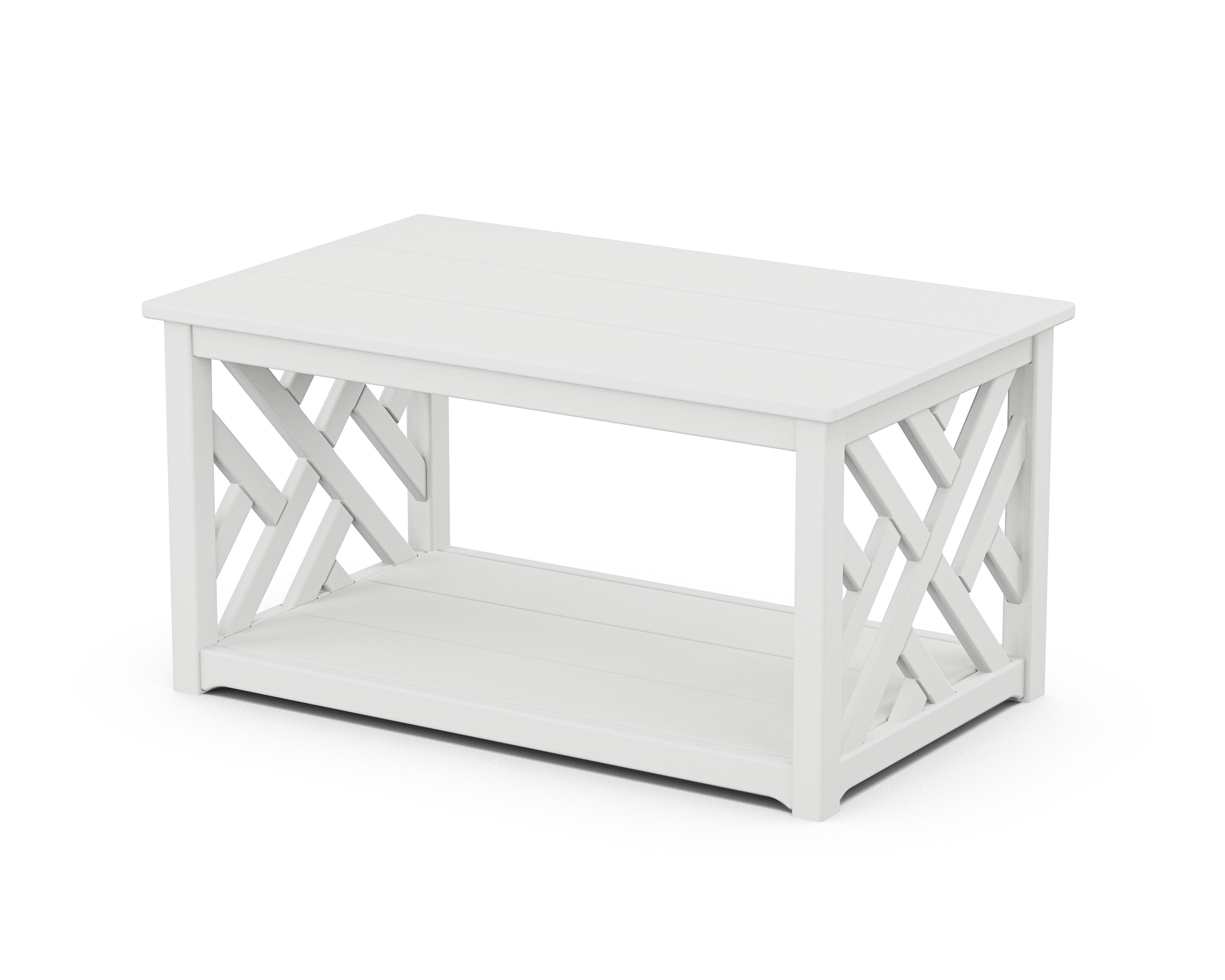 Chippendale Coffee Table in White