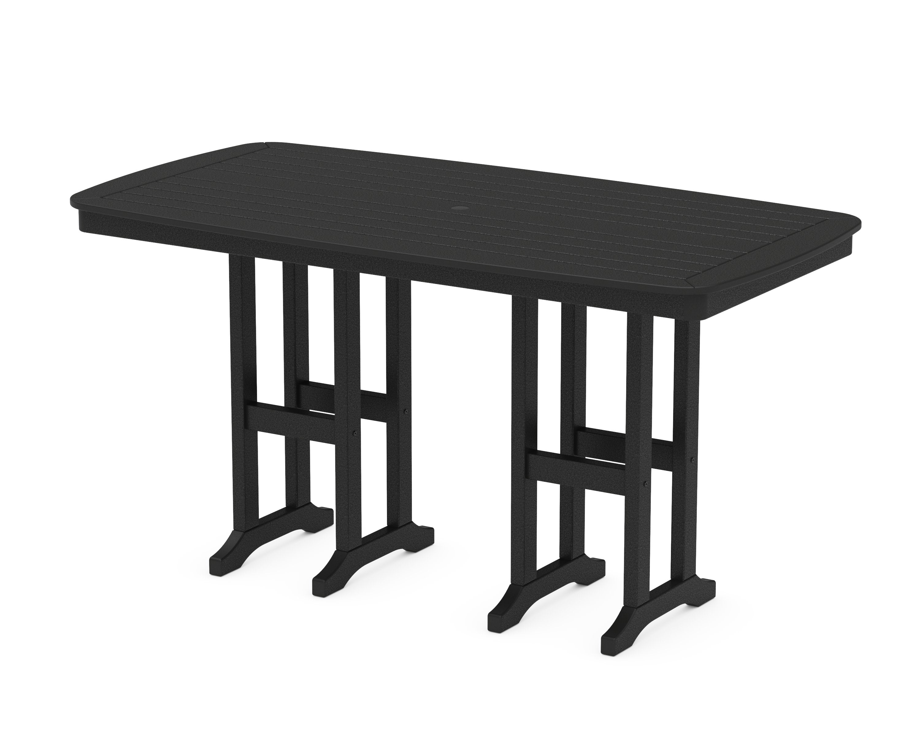 Nautical 37" x 72" Counter Table in Black