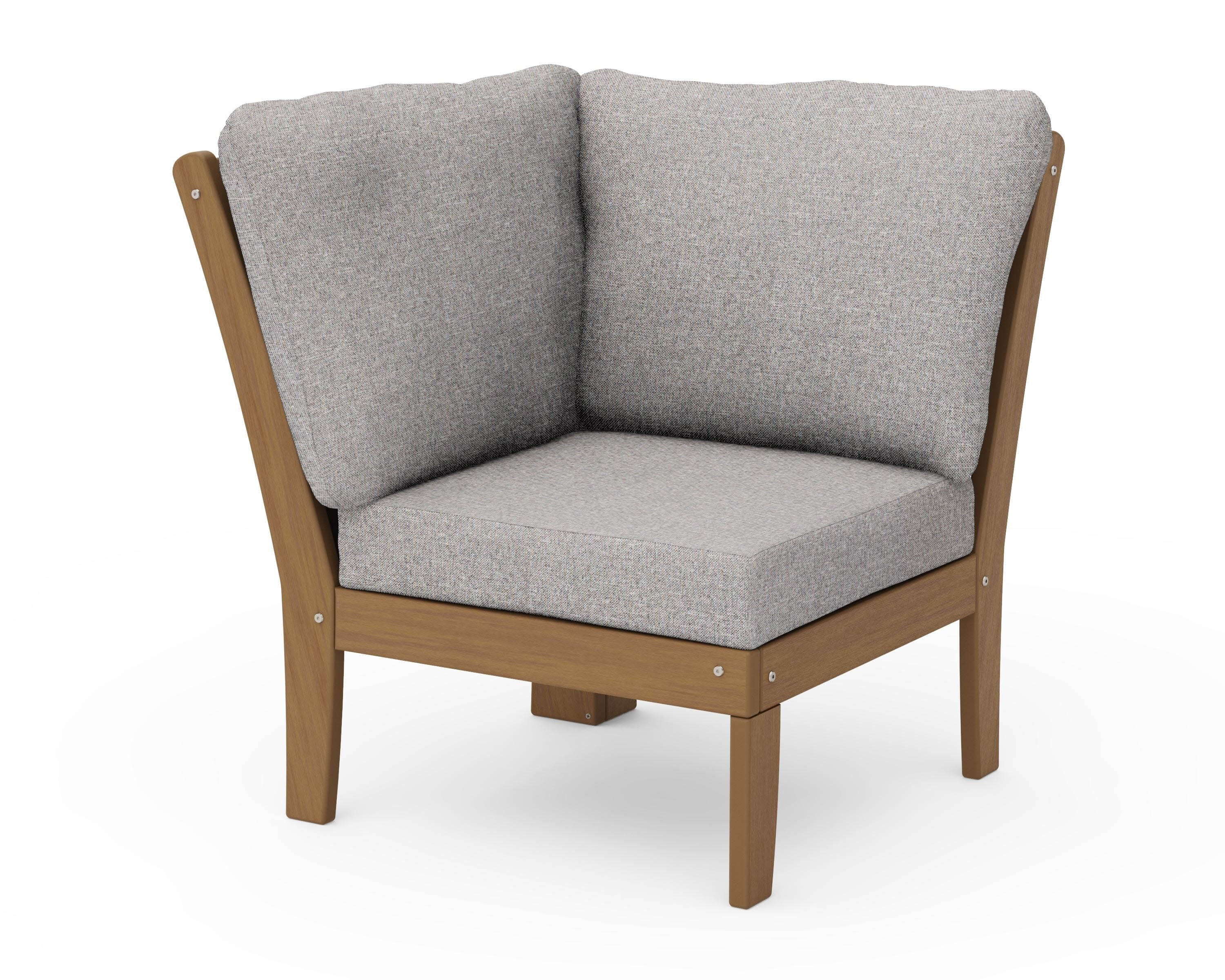 Braxton Modular Corner Chair in Natural / Grey Mist
