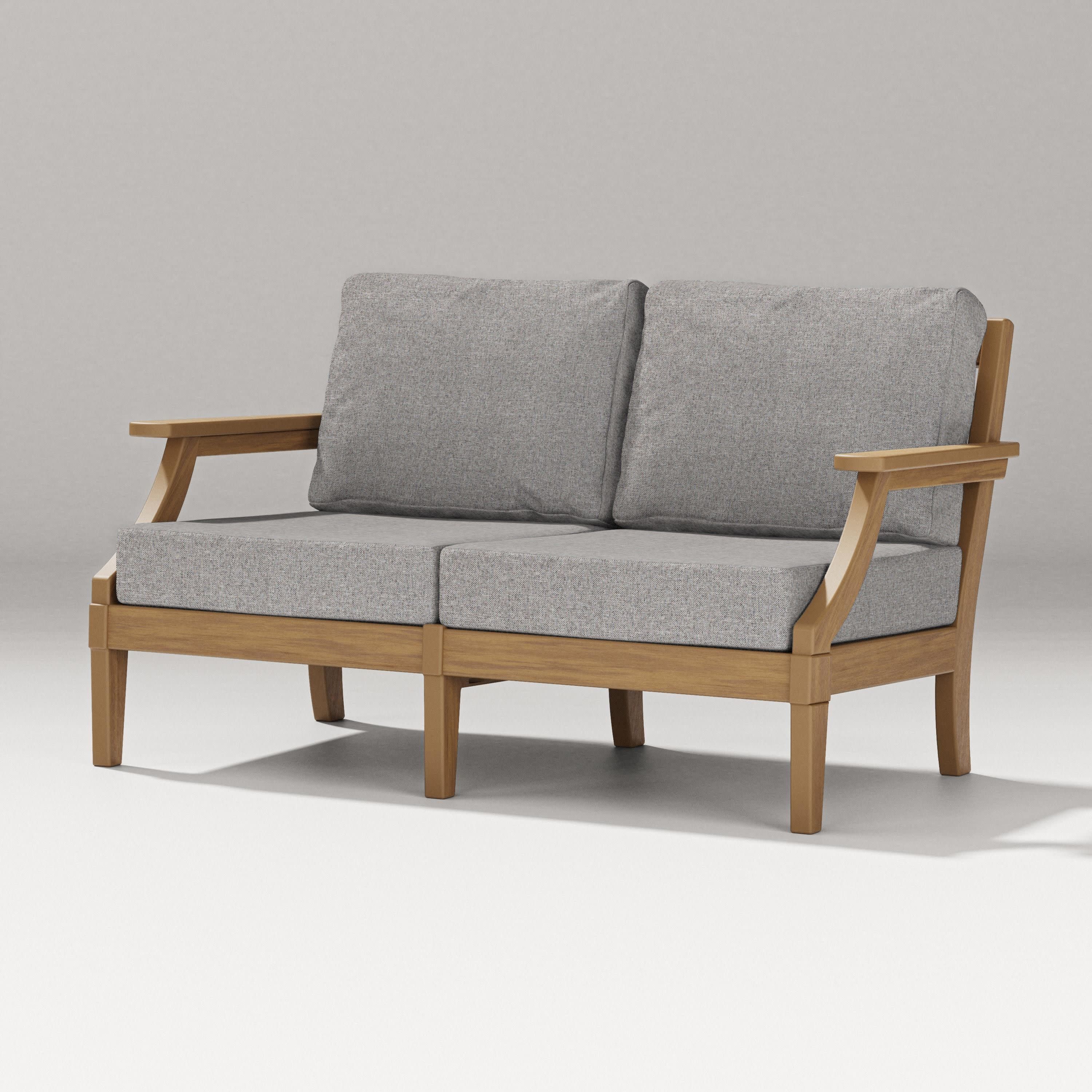 Estate Loveseat in Natural / Grey Mist