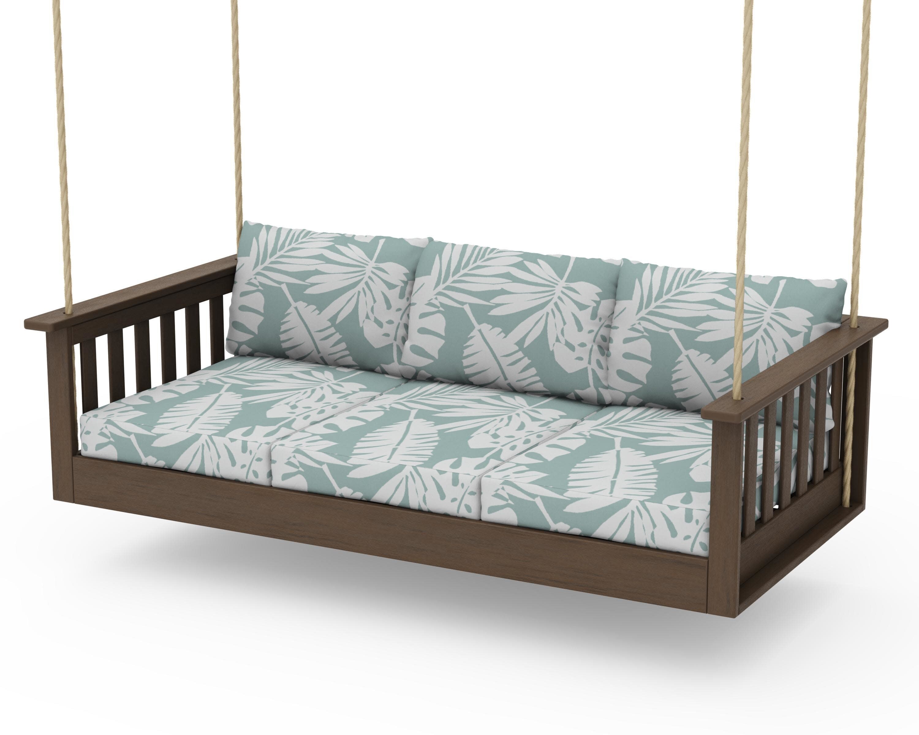 Vineyard Daybed Swing in Kona / Leaf Glacier Spa