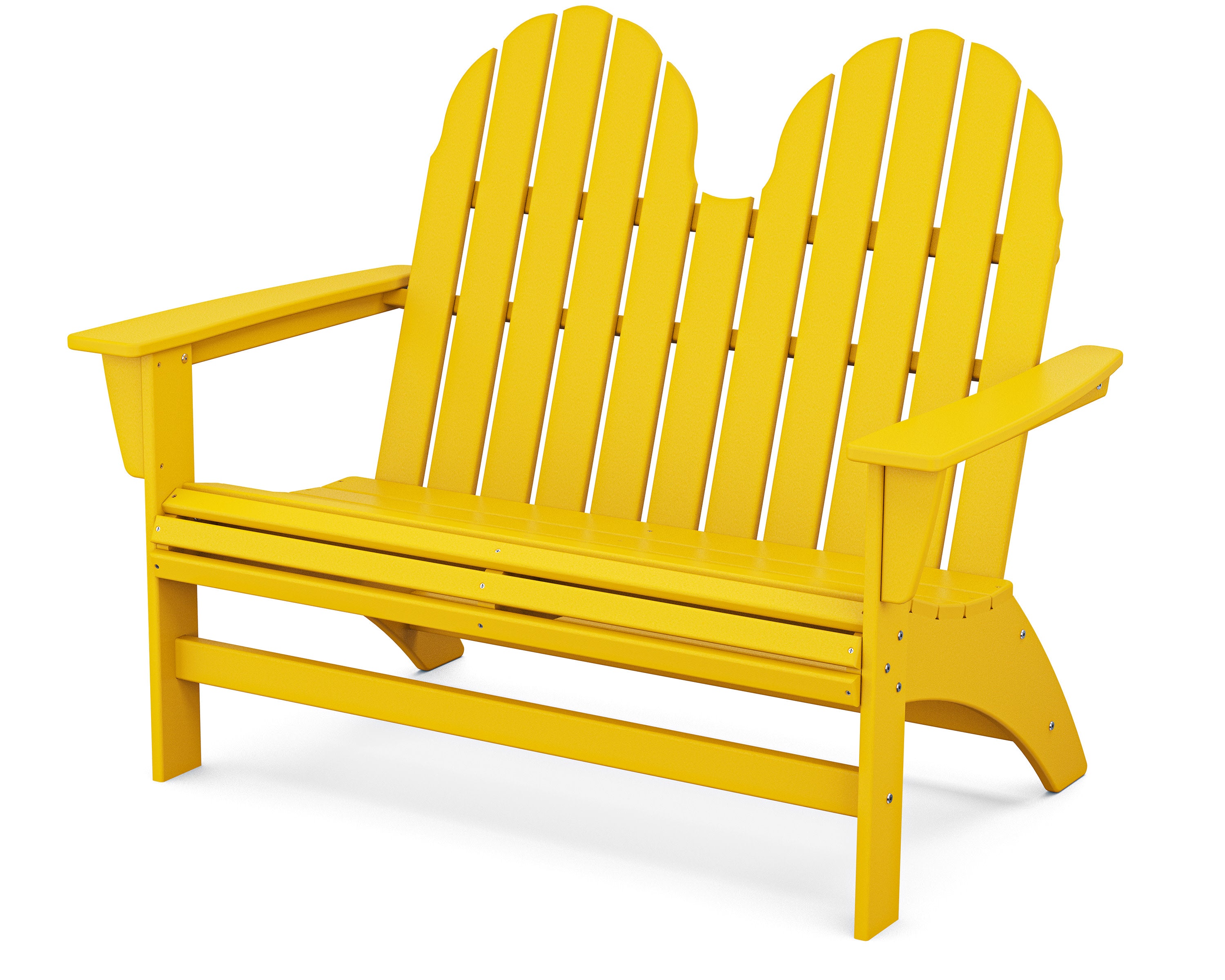 Vineyard 48" Adirondack Bench in Lemon