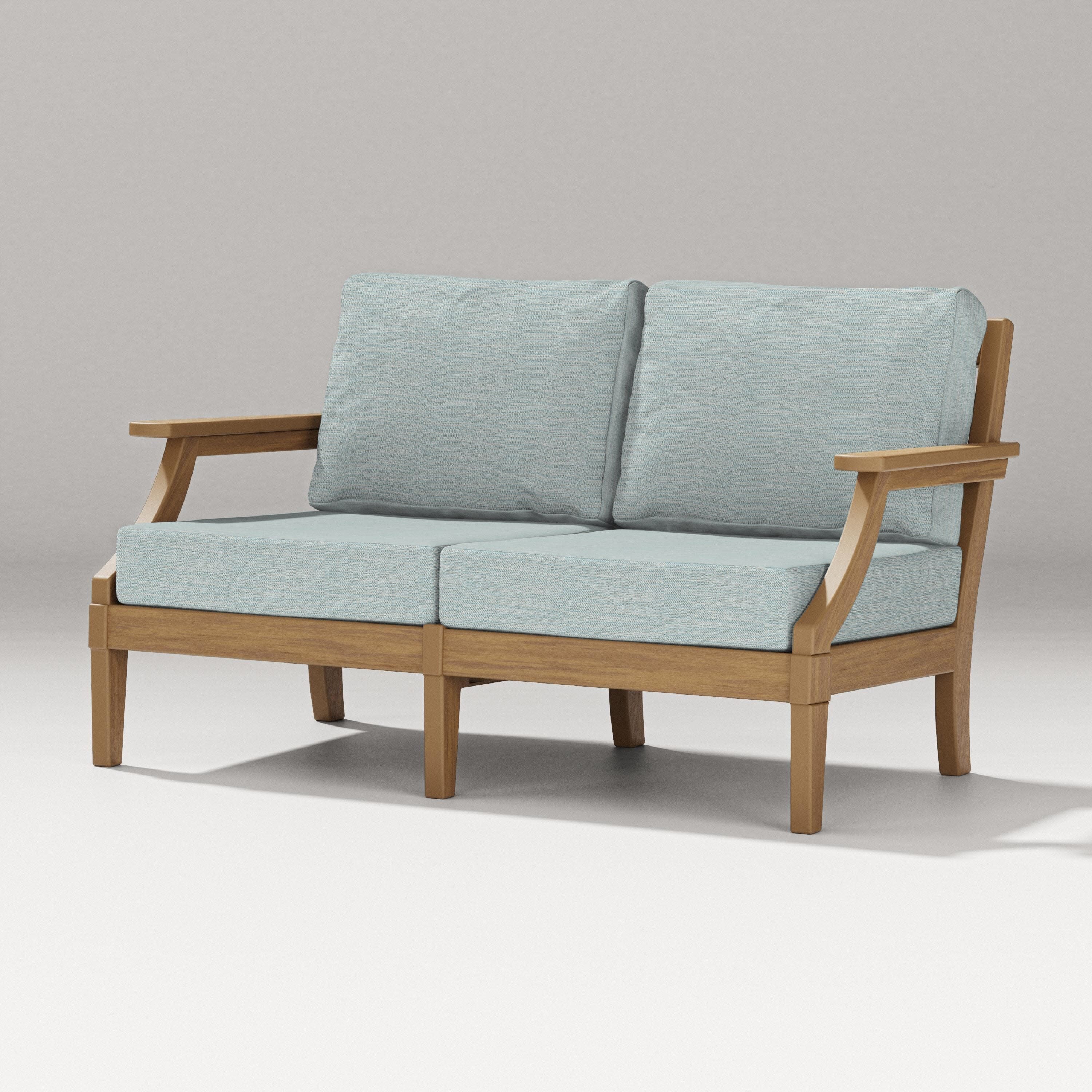 Estate Loveseat in Natural / Soothe Mist